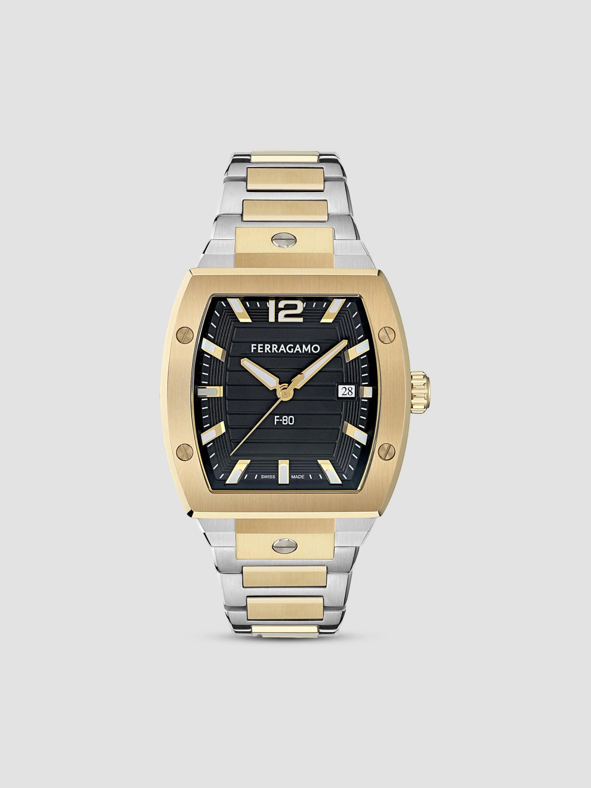 Ren Goldtone & Silvertone Ion-Plated Stainless Steel Bracelet Watch/42MM