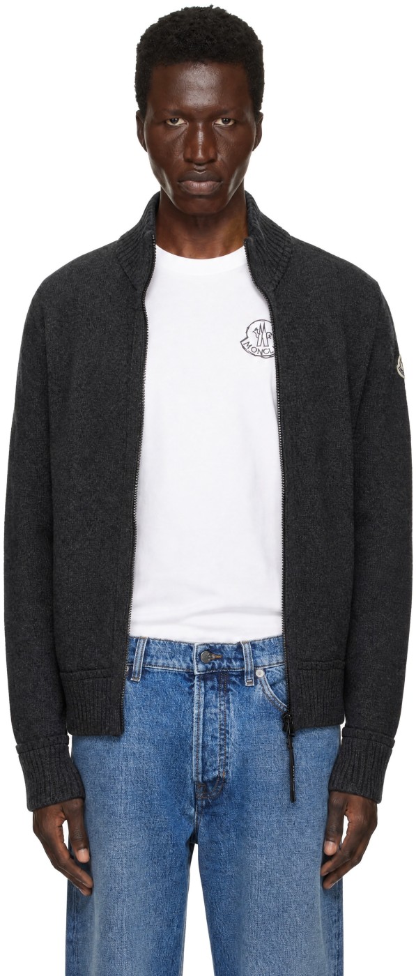 Gray Archivio Cardigan