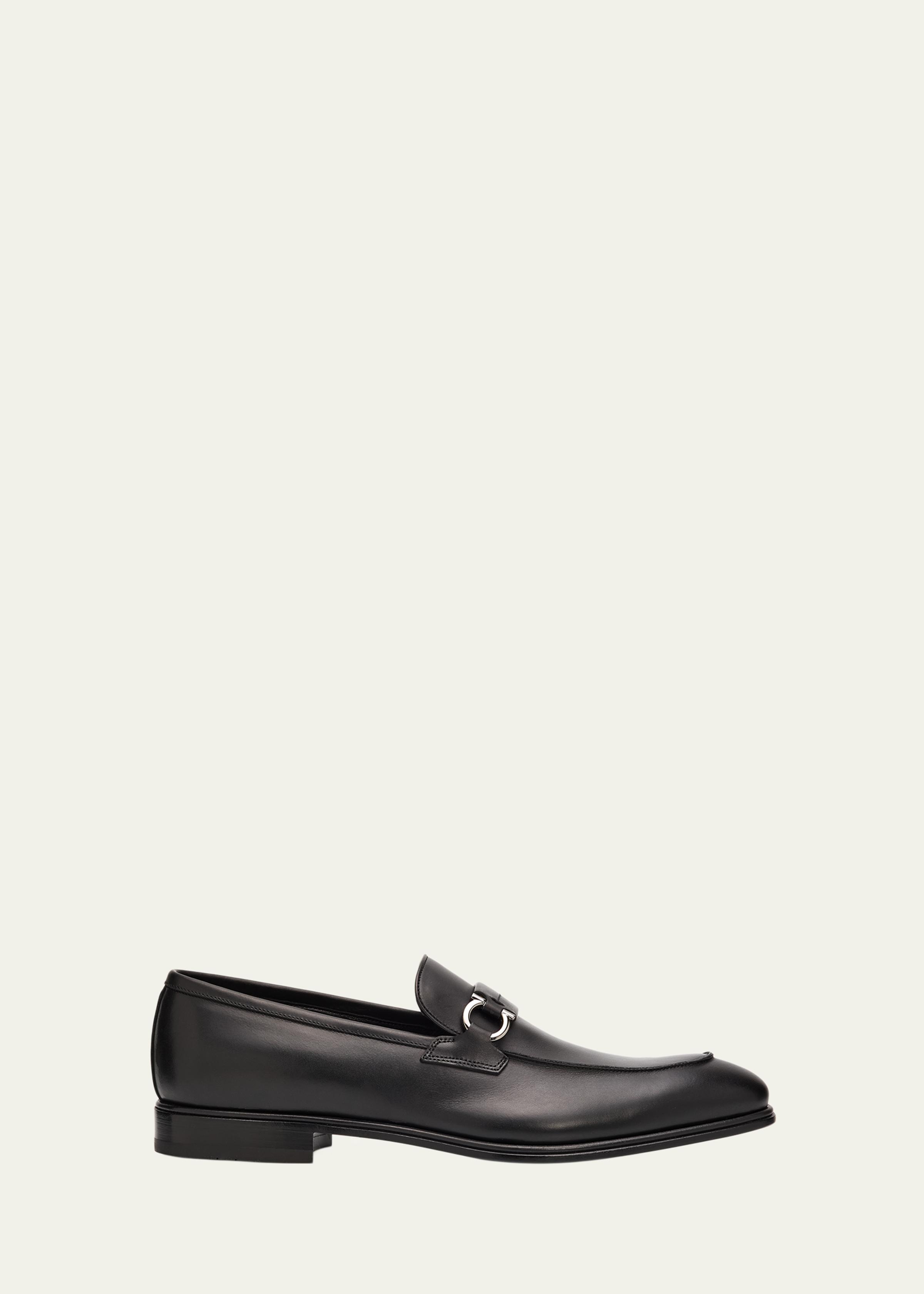 Men's Turner Side-Gancini Leather Loafers