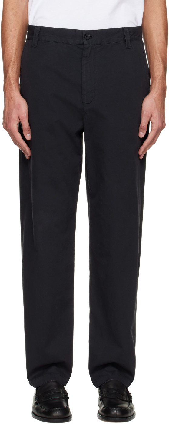 Black Lawrence Chino Trousers