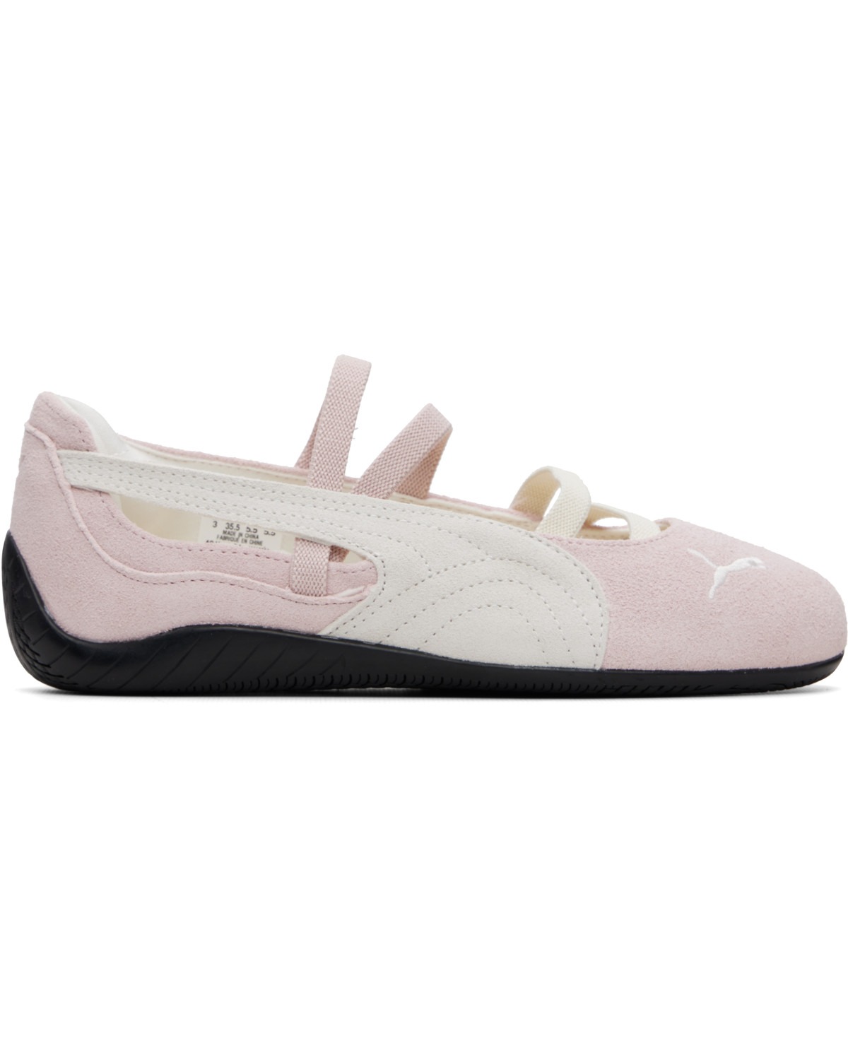 Pink Speedcat Ballet Suede Sneakers