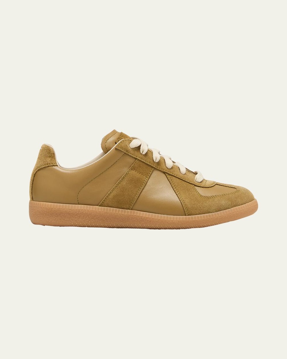 Replica Suede and Leather Sneakers