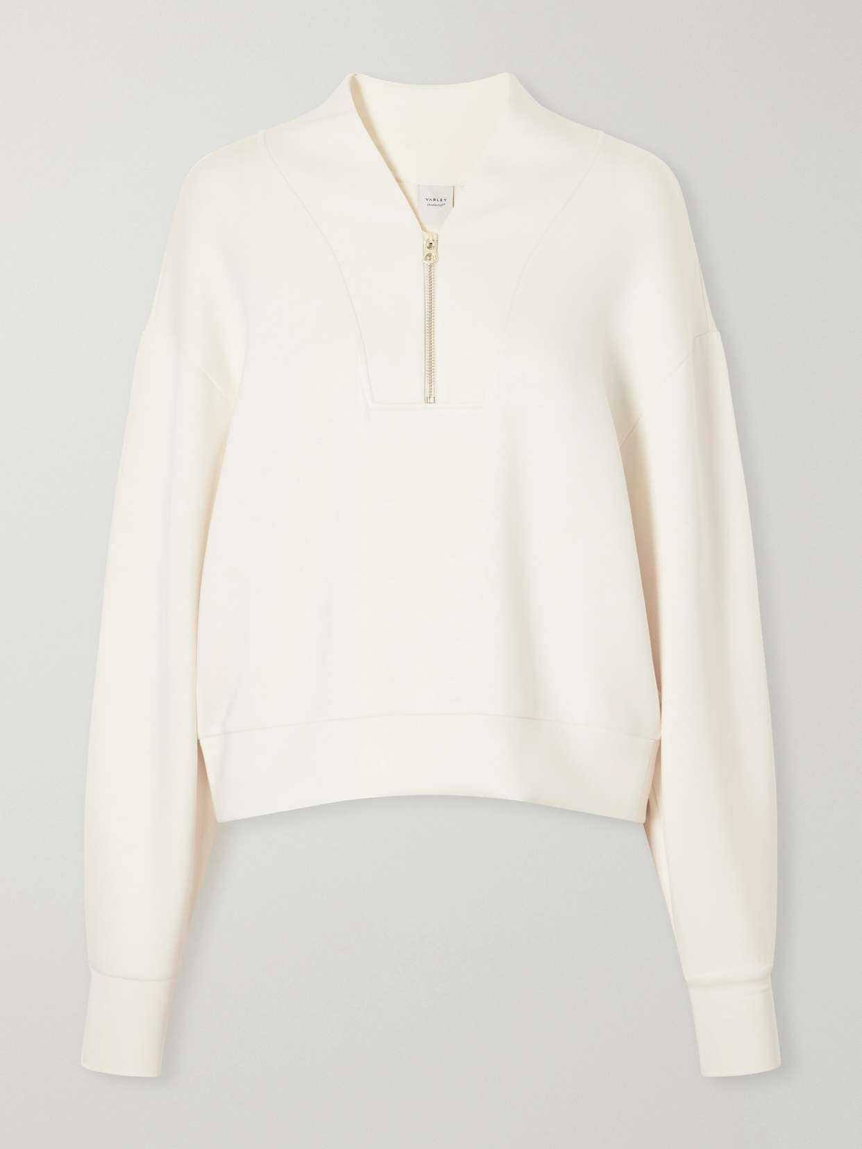 Davidson DoubleSoft® jersey half-zip sweatshirt