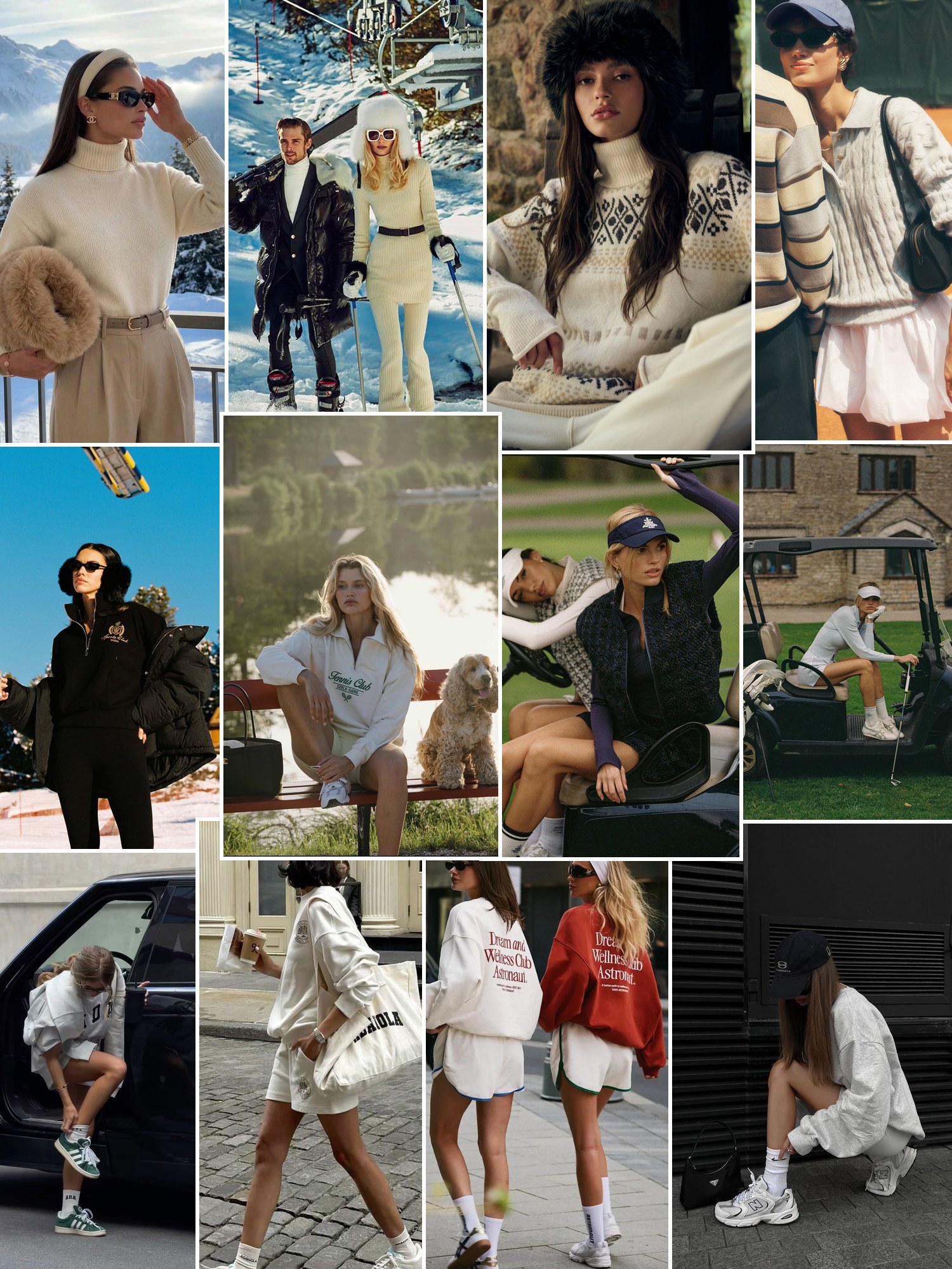 Travel and holiday athleisure looks