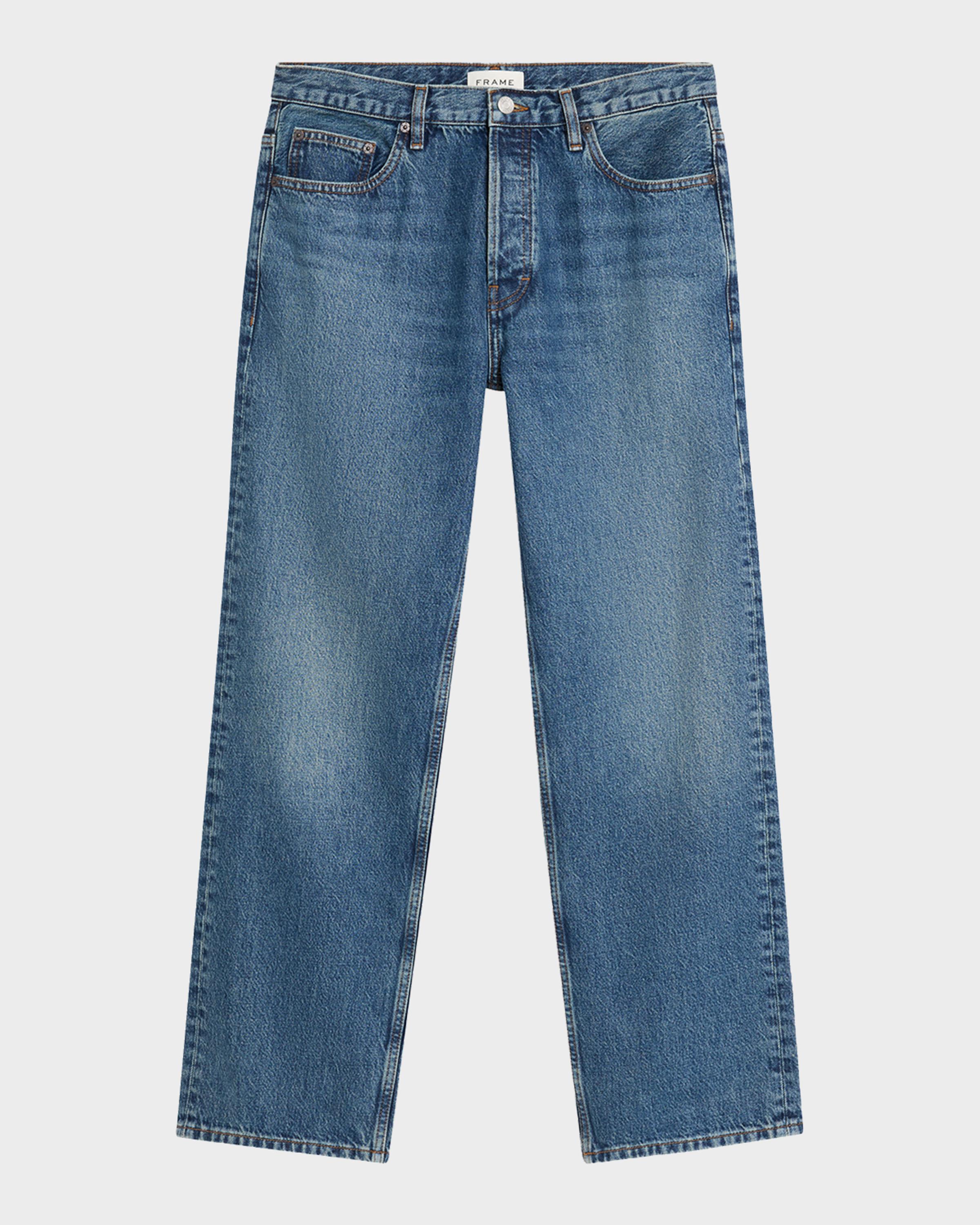 Men's Relaxed Light Wash Jeans