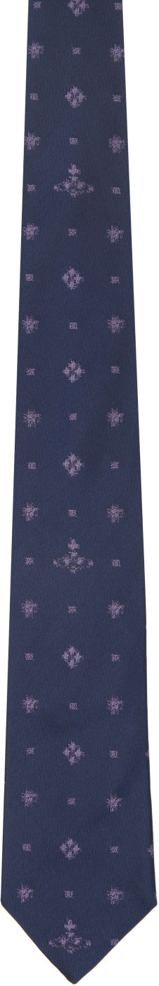 Navy 8.5cm Silk Tie