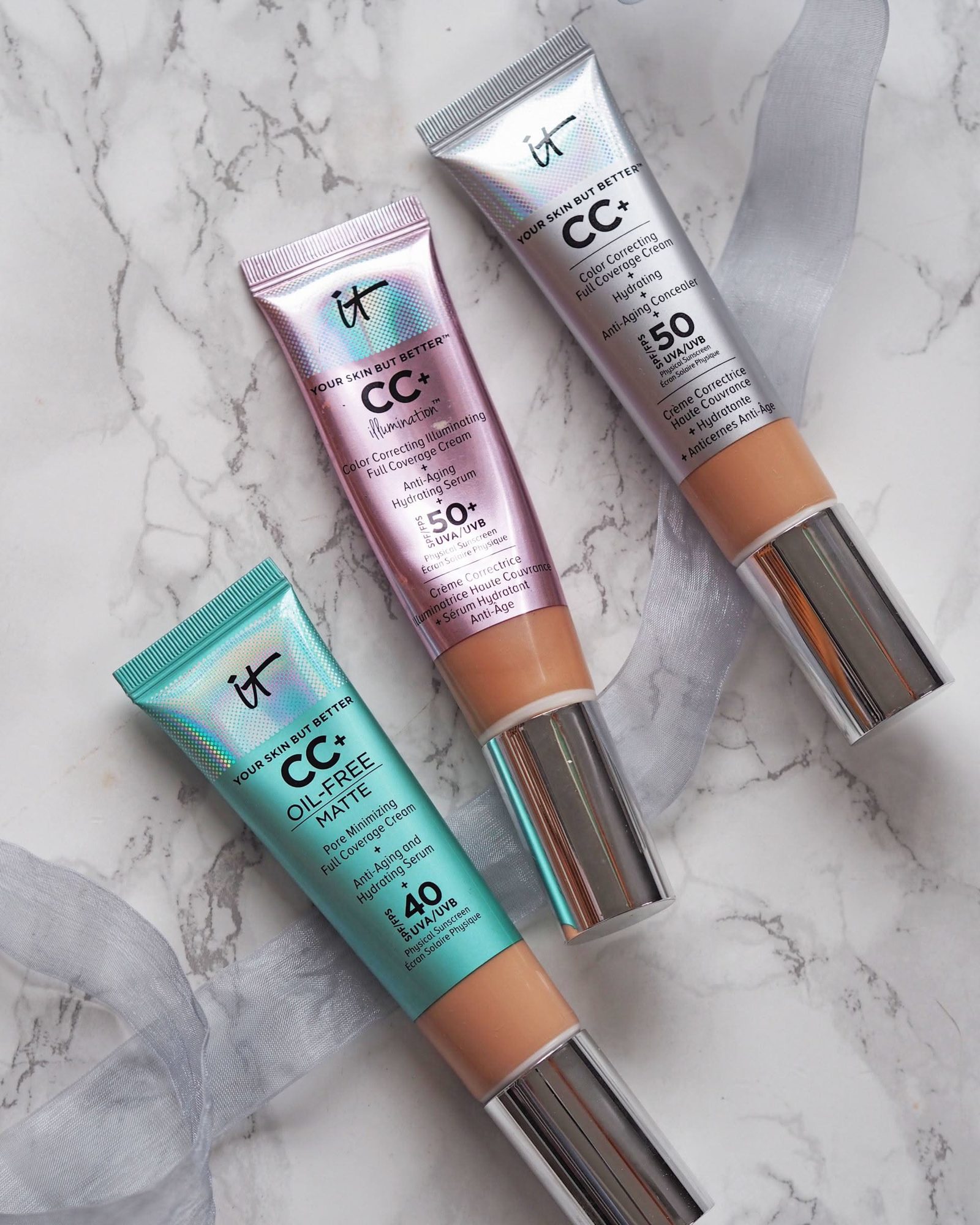 IT Cosmetics CC Cream and the SPF Foundations to Compare