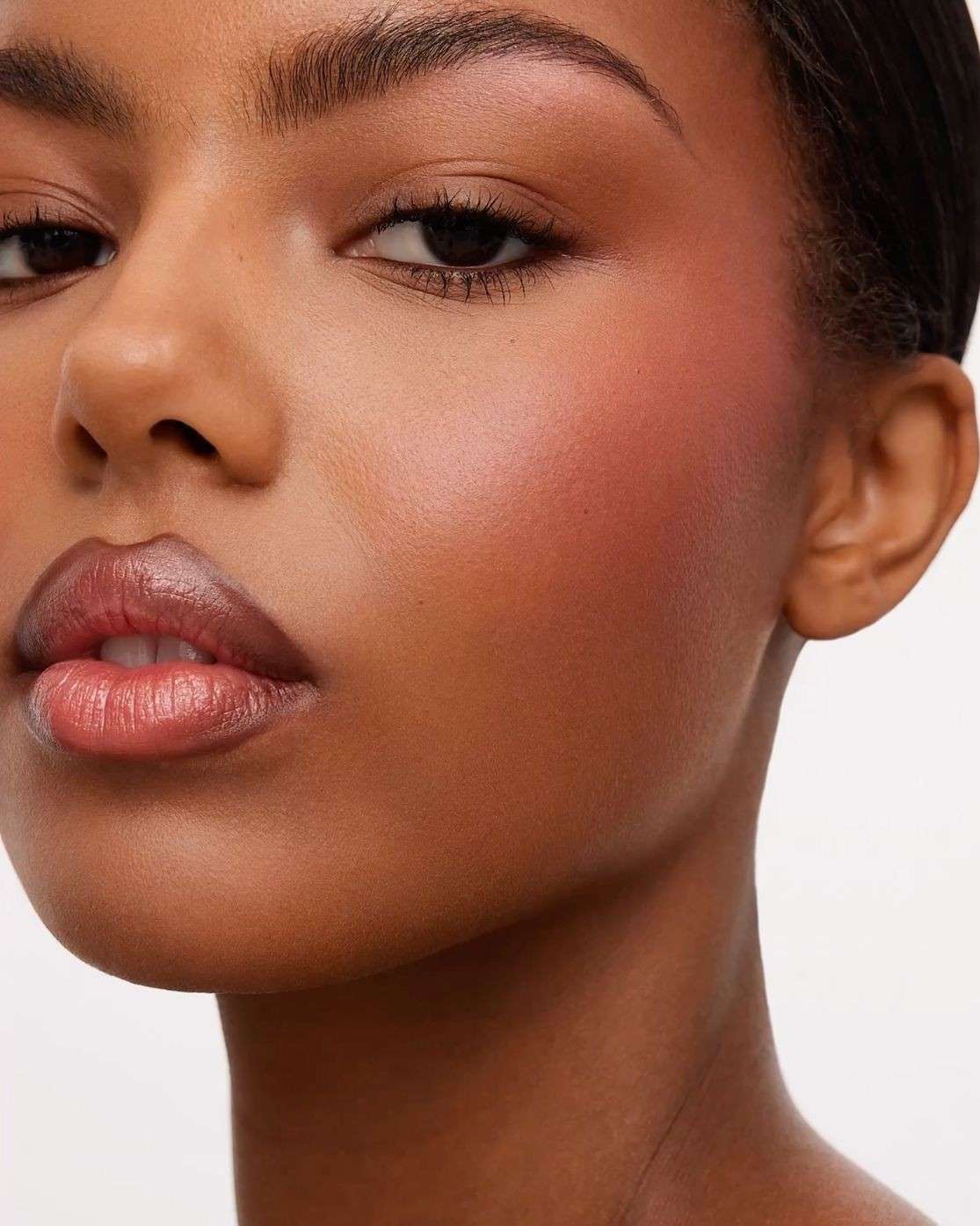 Peach Blush That Looks Like Sun on Skin