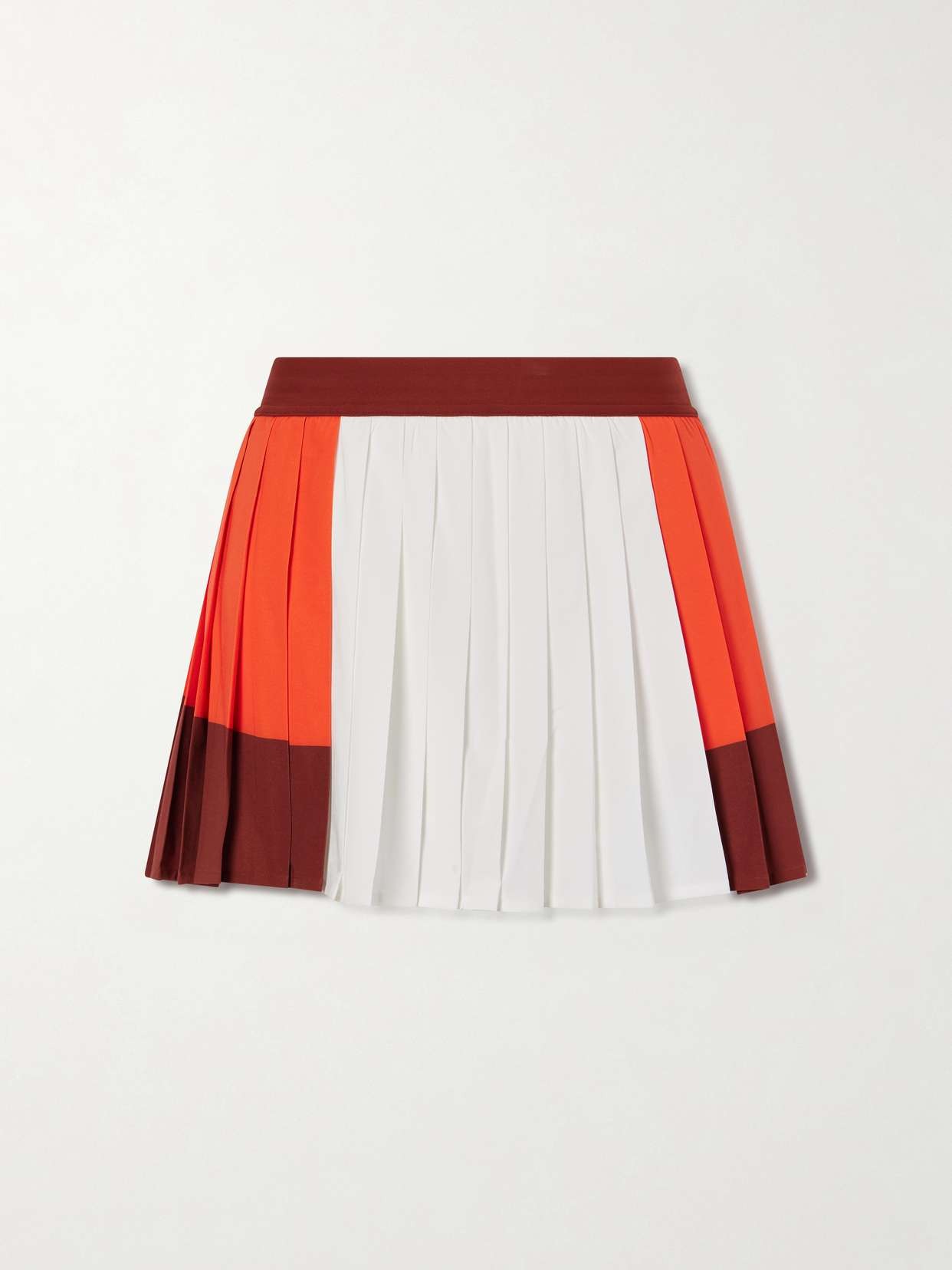 +Roland Garros pleated tennis skirt