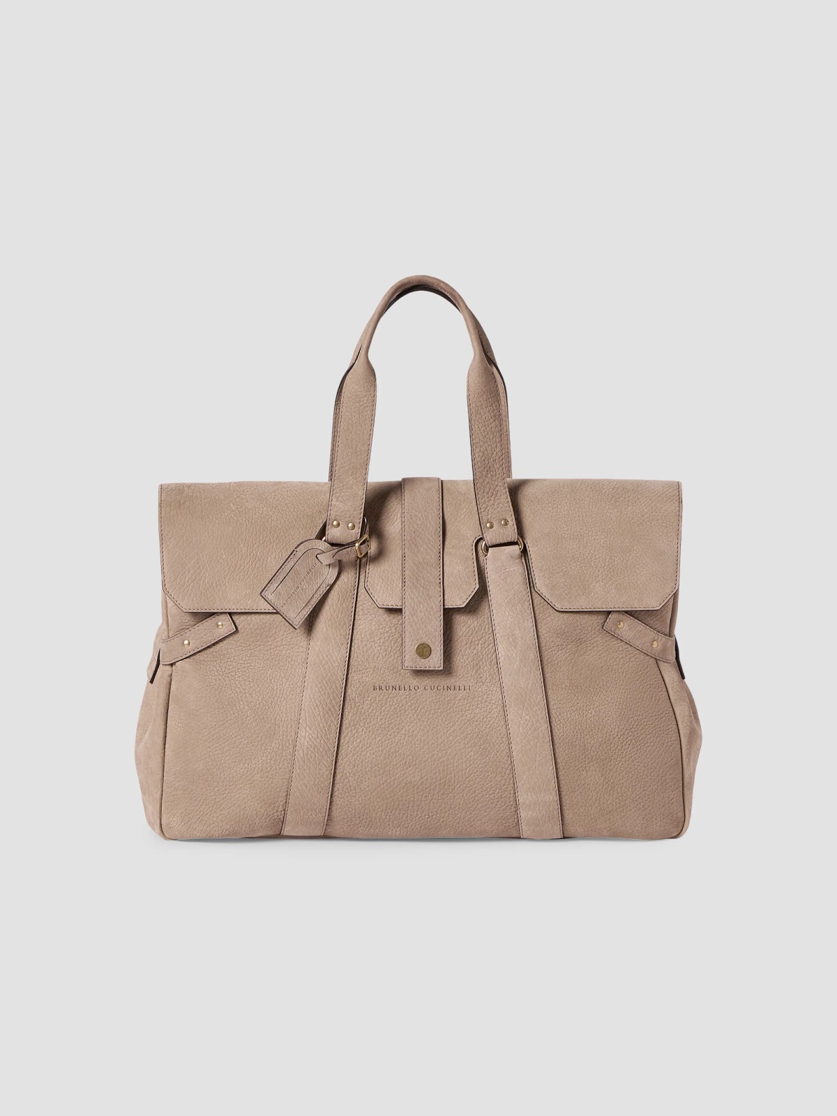 Textured Nubuck Country Weekender Bag