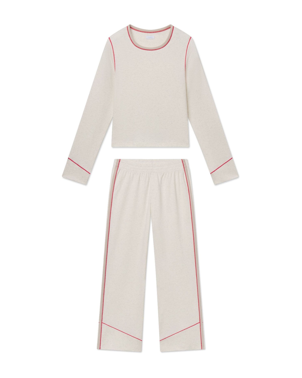 BalanceKnit™ Wave Long-Long Set in Stone Heather