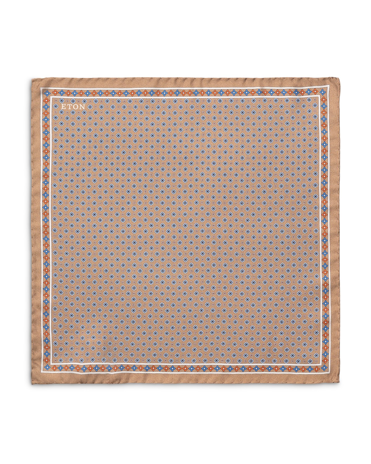 Floral Silk Twill Pocket Square