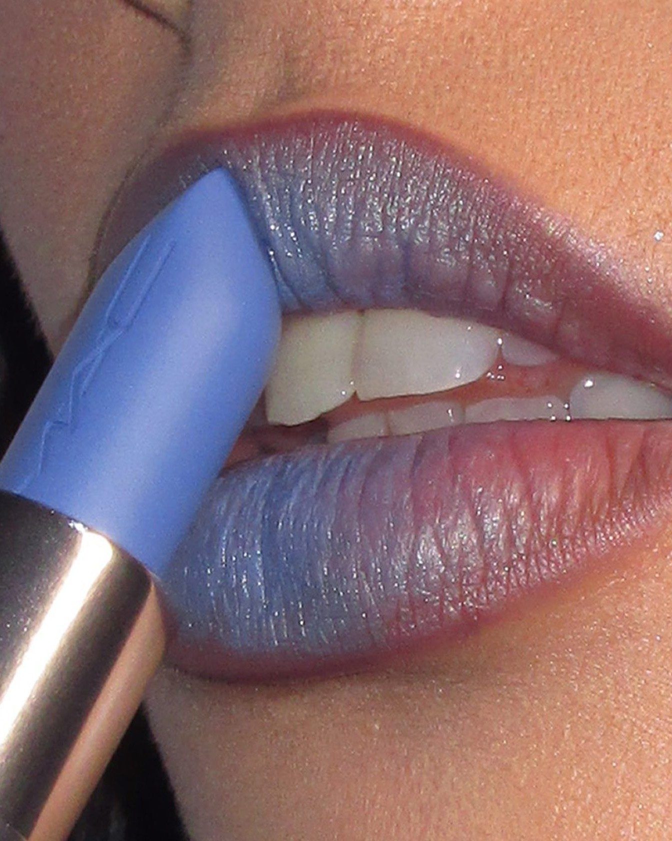Blue Lipstick, Worn Like a Grown-Up