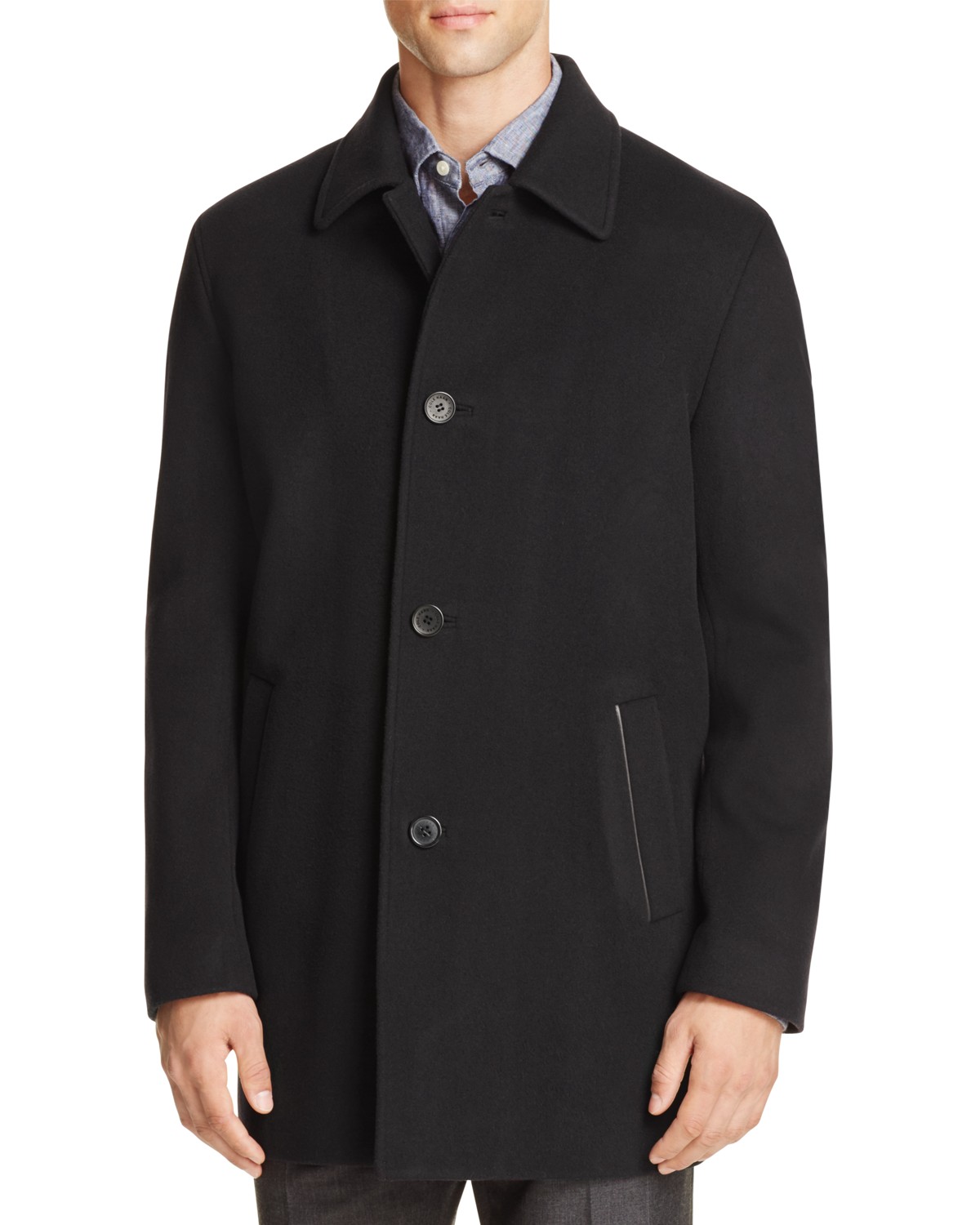 Wool Cashmere Topper Coat