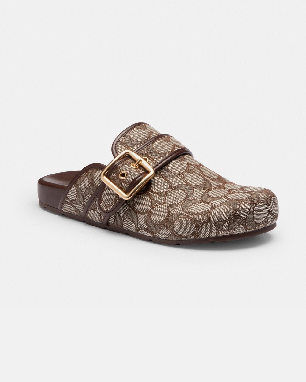 Archival Buckle Clog In Signature Jacquard