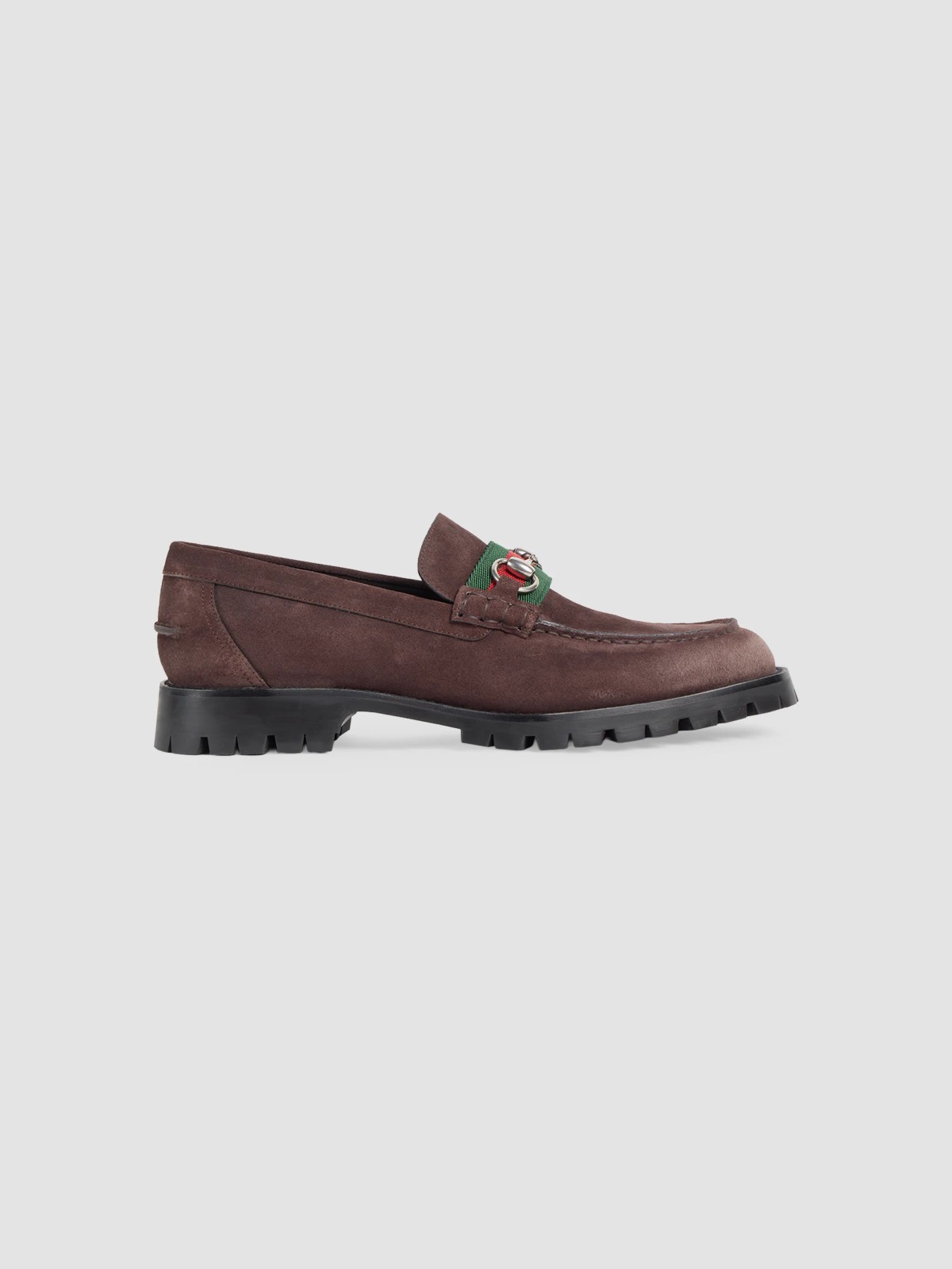 Sylke Horsebit Suede & Lug Sole Loafers
