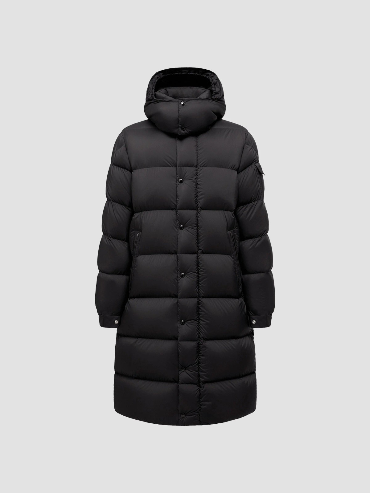 Hanoverian Hooded Long Down Jacket