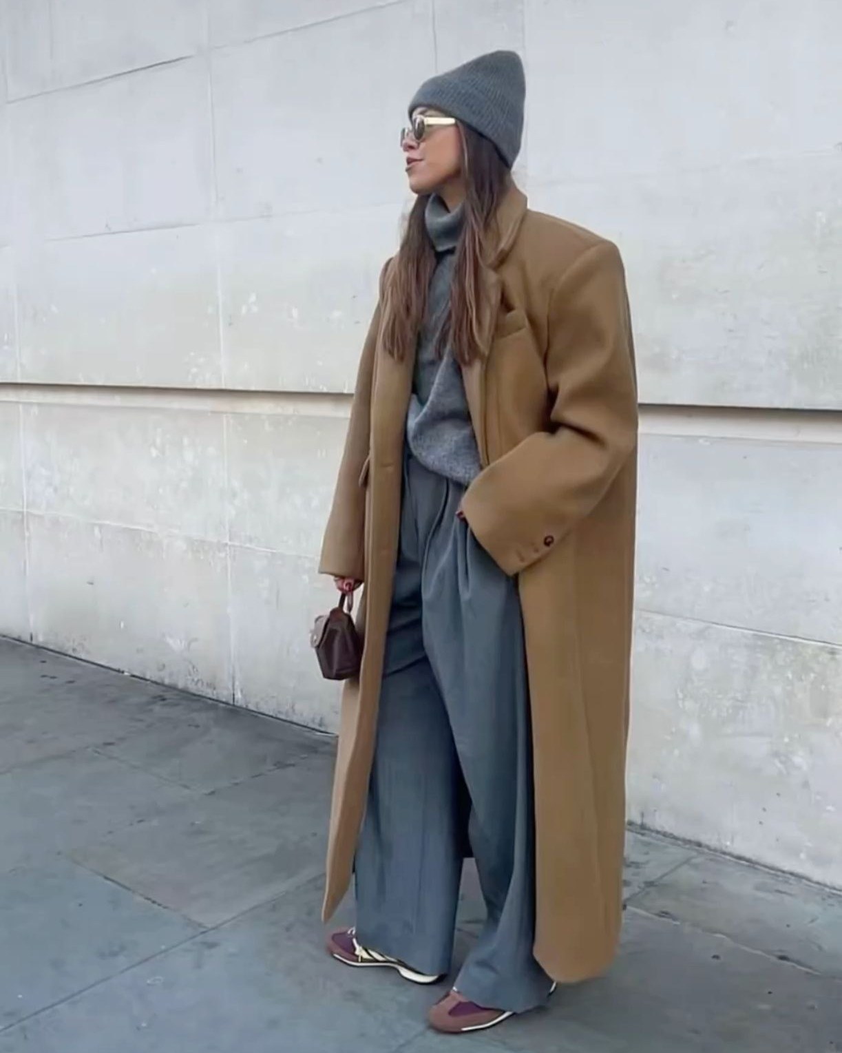 Camel and Gray Outfits