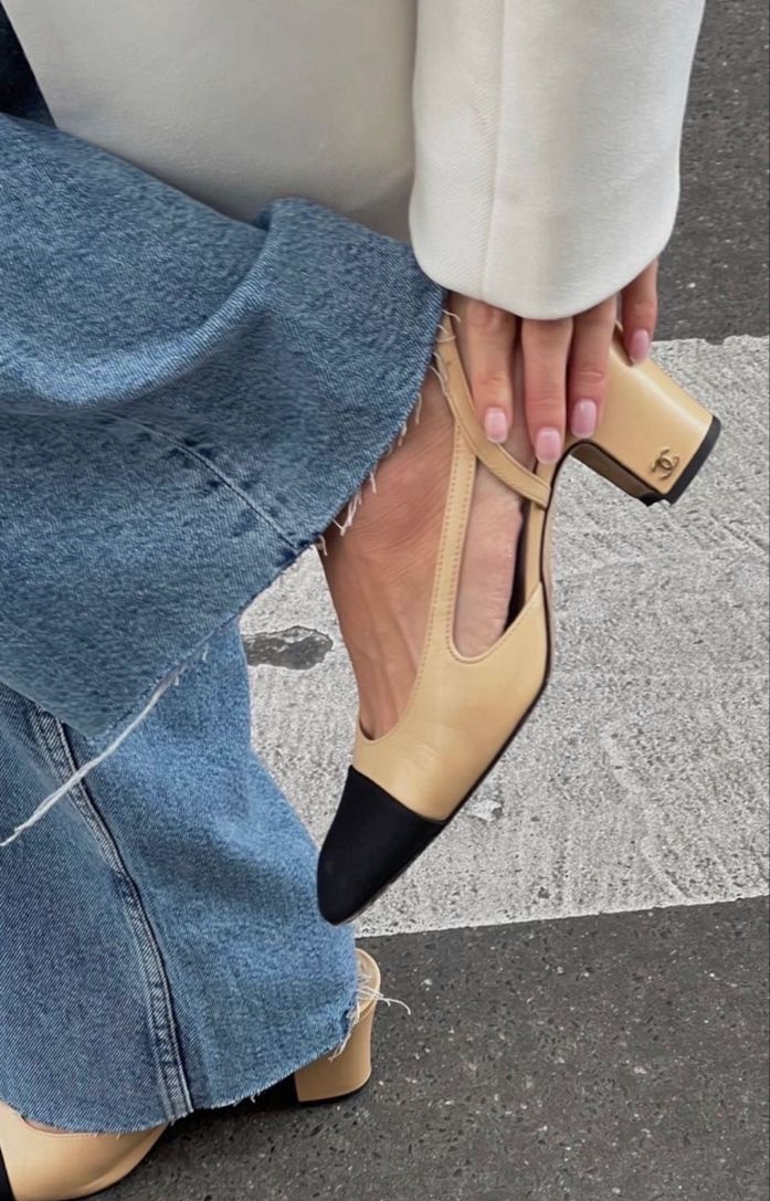 Two Tone Heels