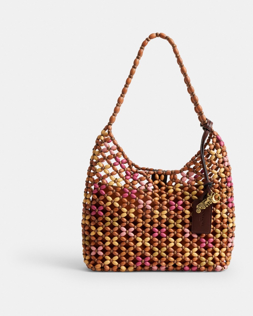Brooklyn Shoulder Bag 28 With Wooden Beading