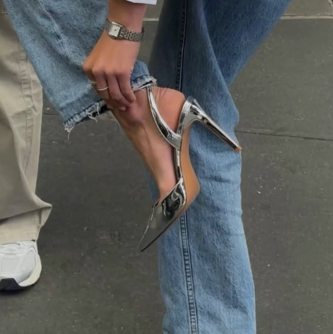 Metallic Heels