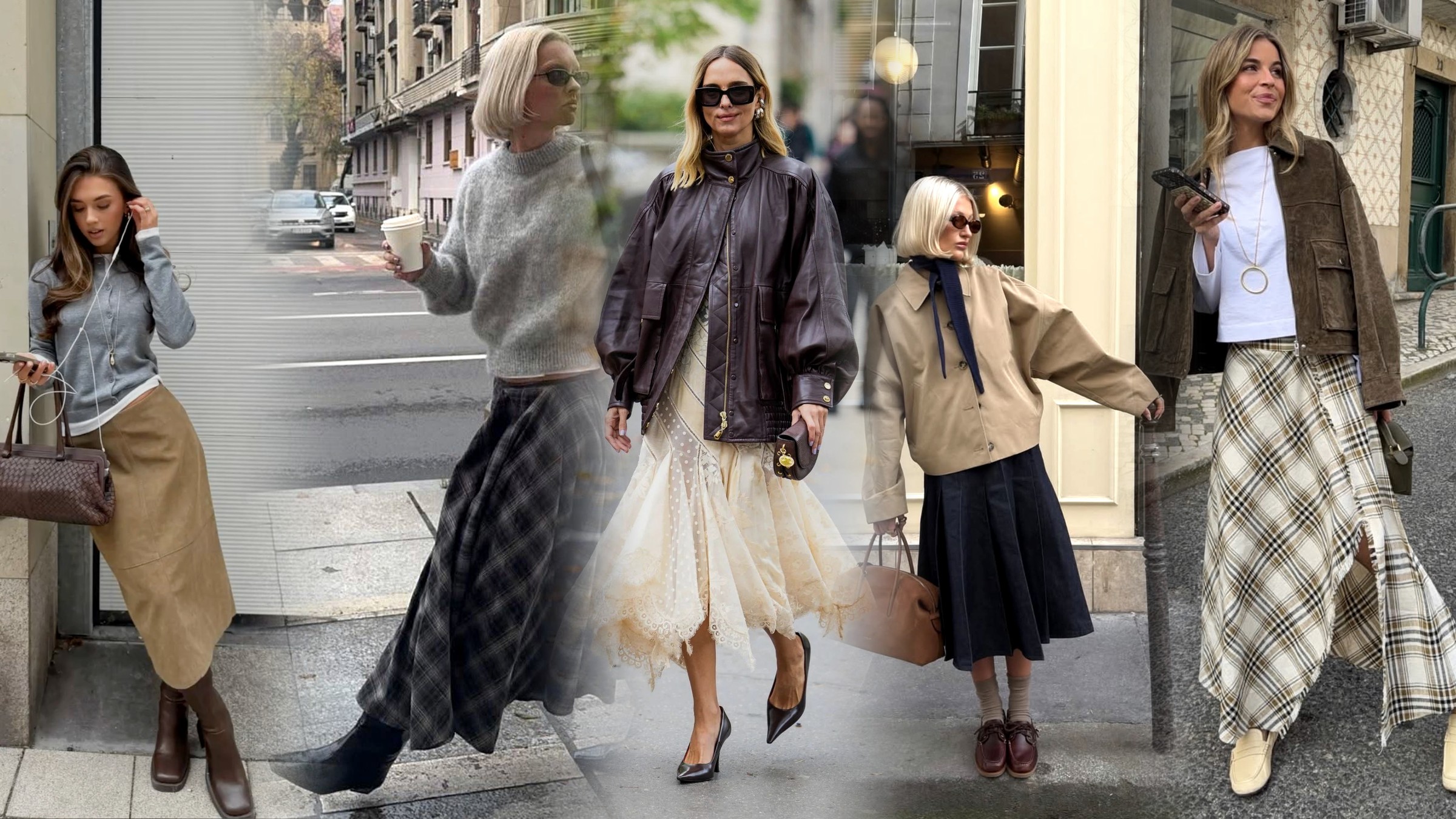 Fall Skirt Outfits Where the Skirt Leads