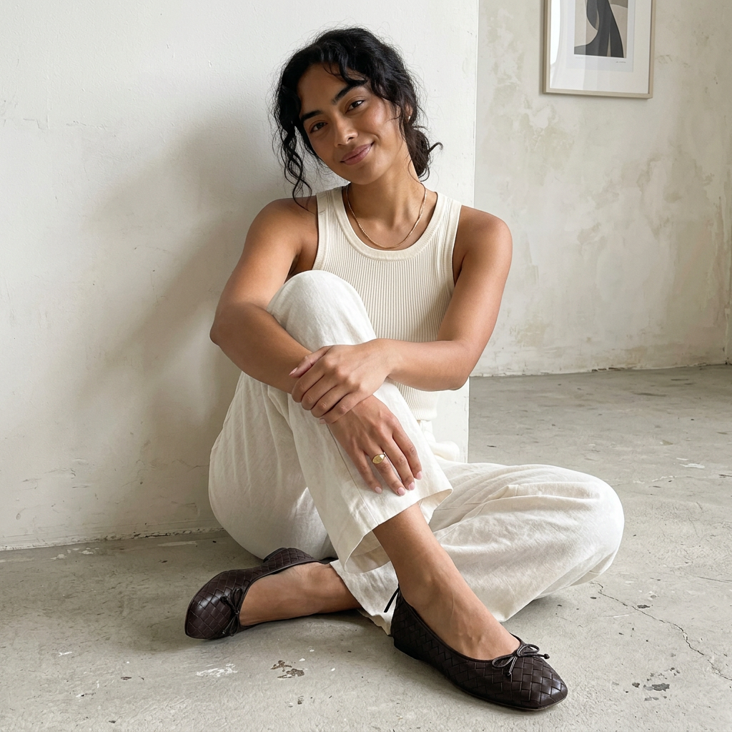 New-In Ballet Flats