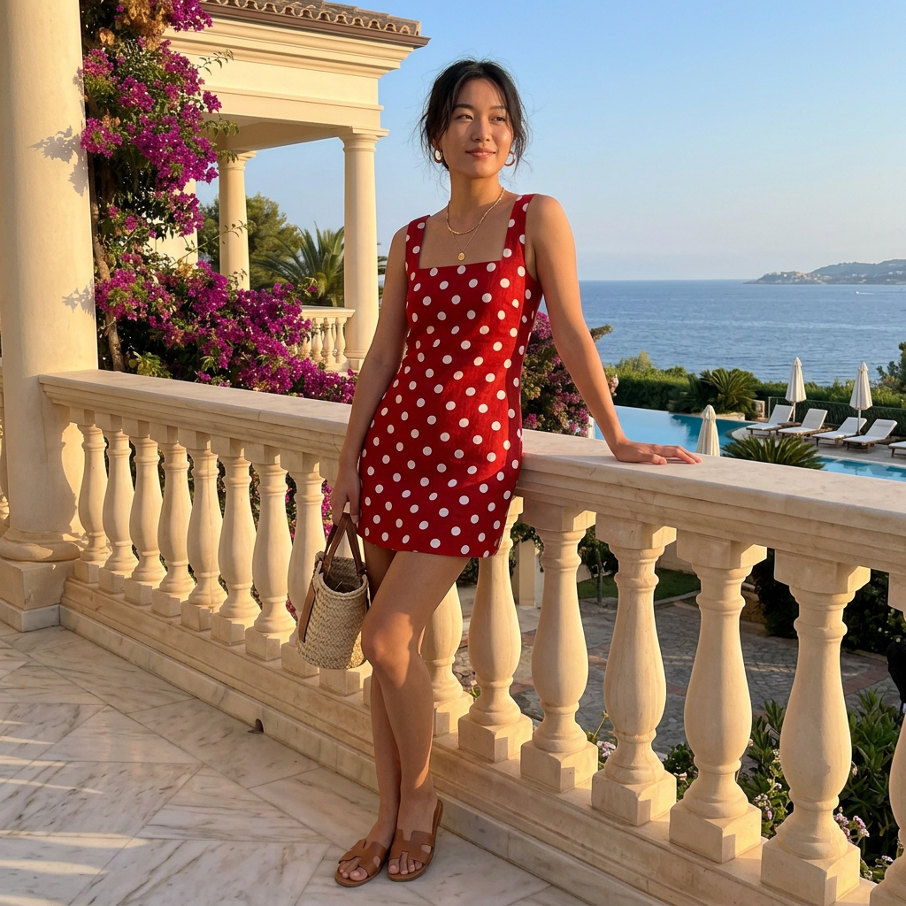 Polka Dot Dress Edit