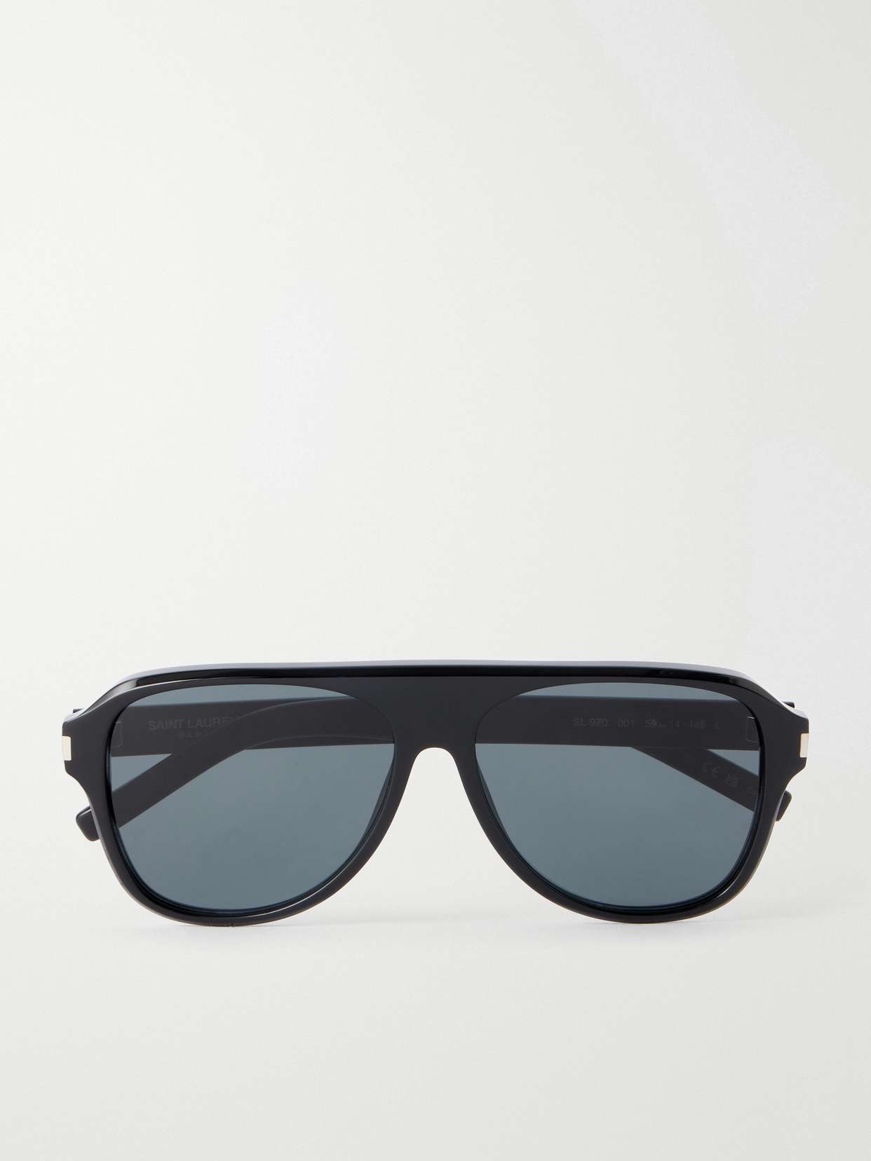 SL 970 aviator-style acetate sunglasses