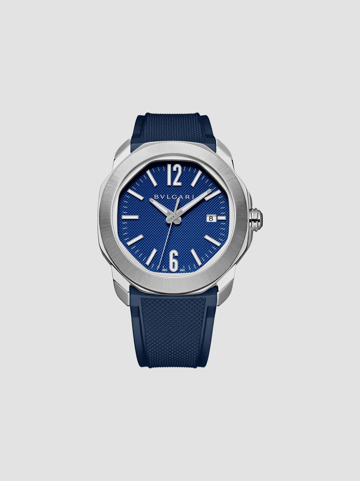 Octo Roma Stainless Steel Automatic Bracelet Watch