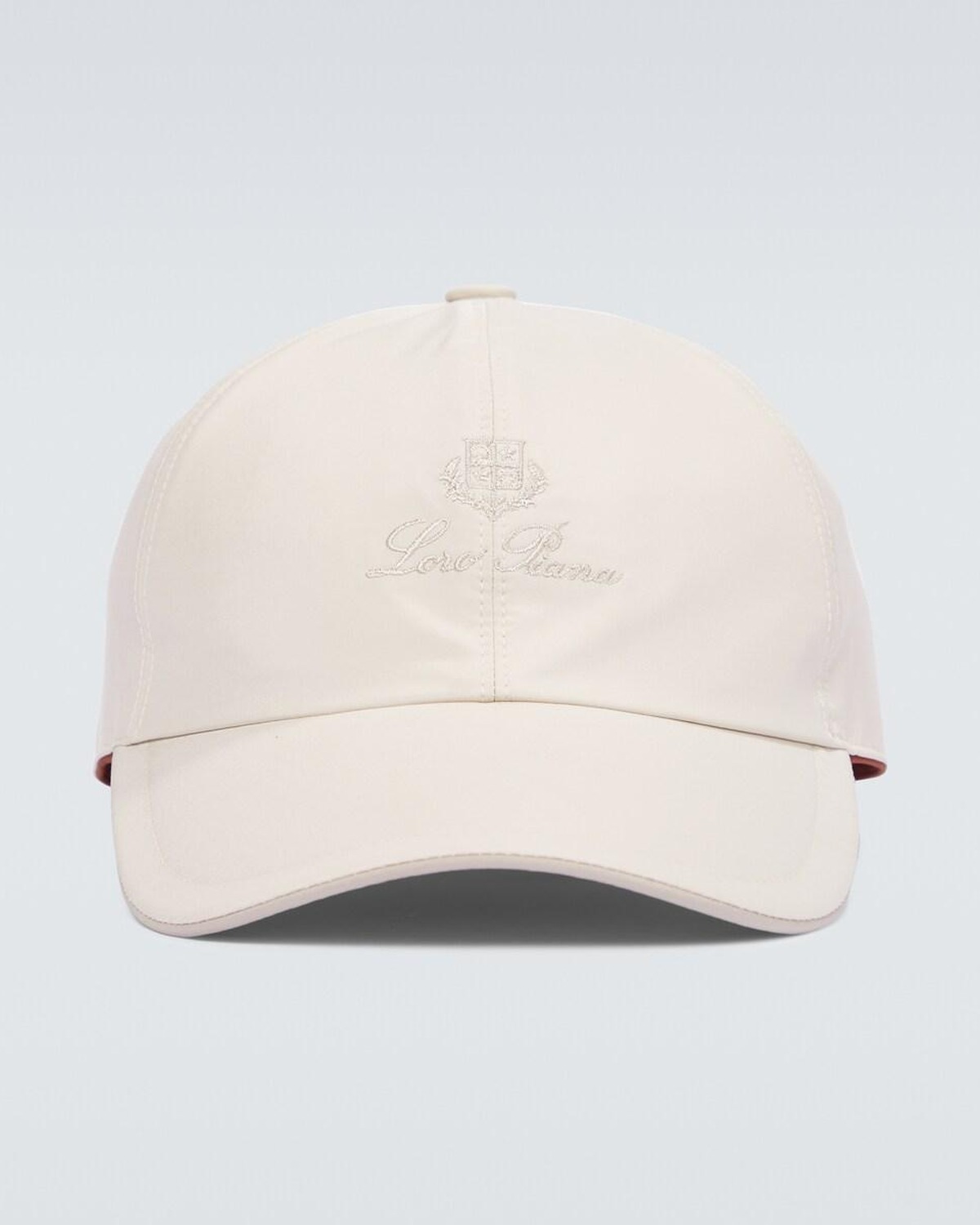 Logo Baseball Cap in Ivory