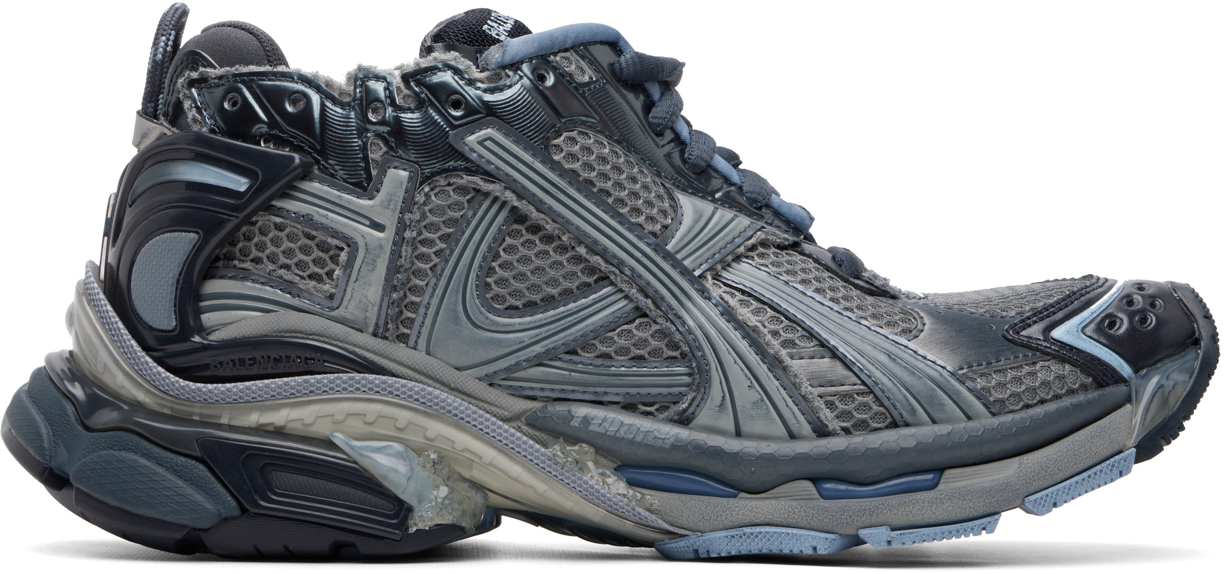 Gray Runner Sneakers