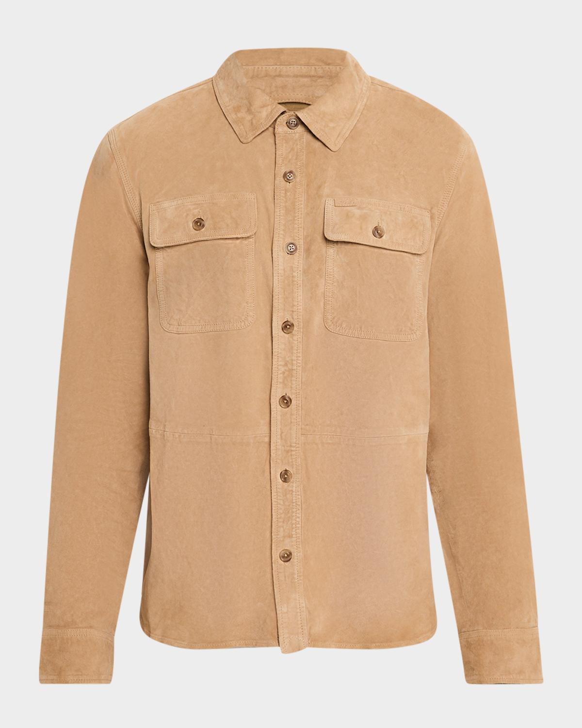 Suede Shirt Jacket