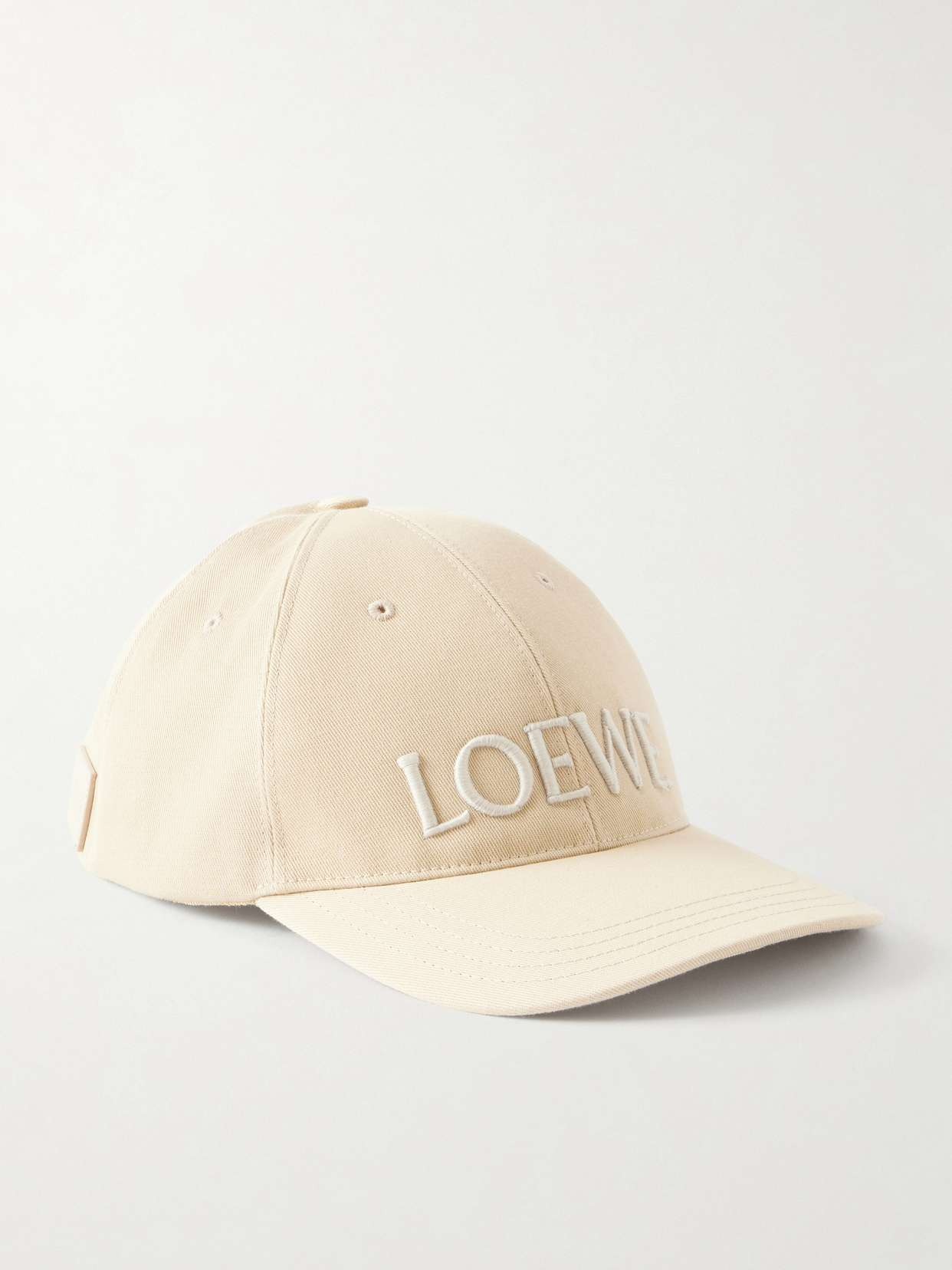 + Paula's Ibiza embroidered cotton-twill baseball cap