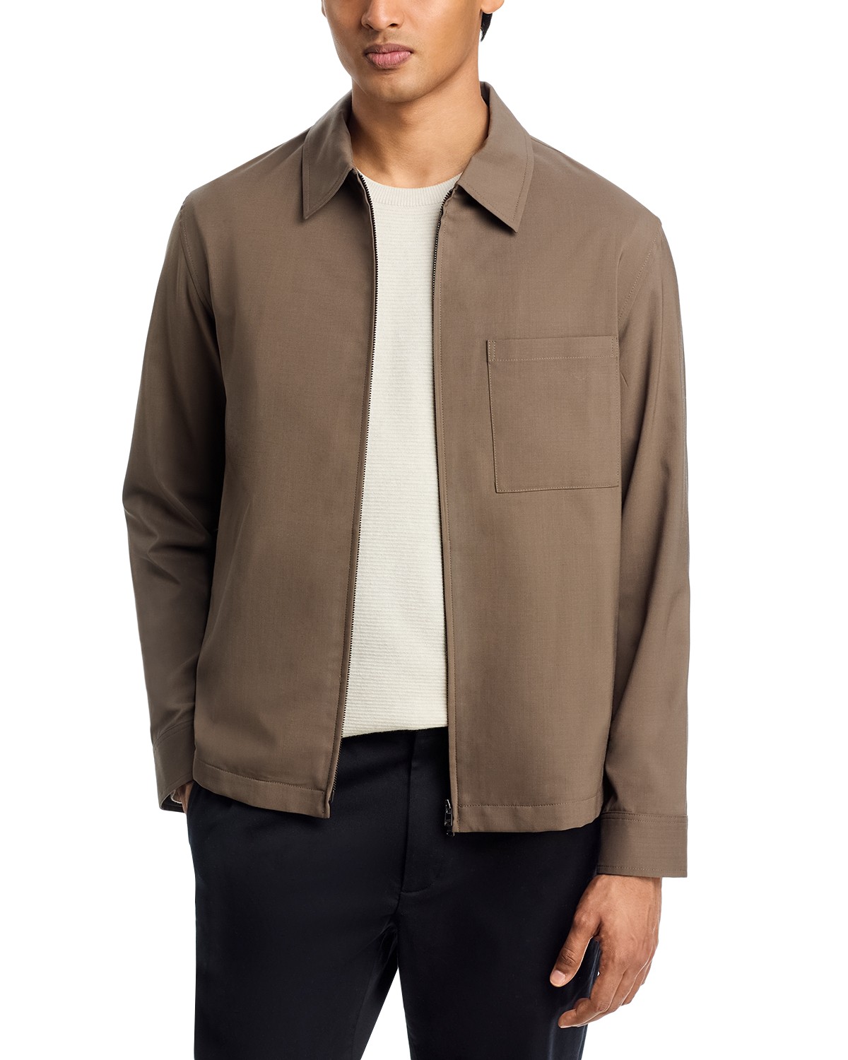 Mod Lightweight Overshirt in Motion Wool