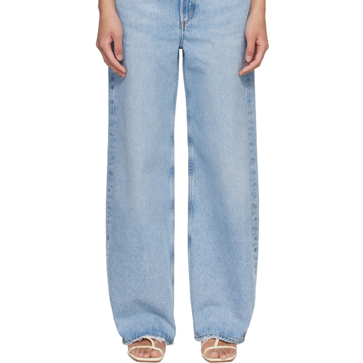 Blue Low Curve Jeans