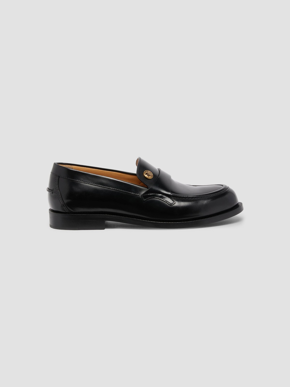 Medusa Leather Loafers