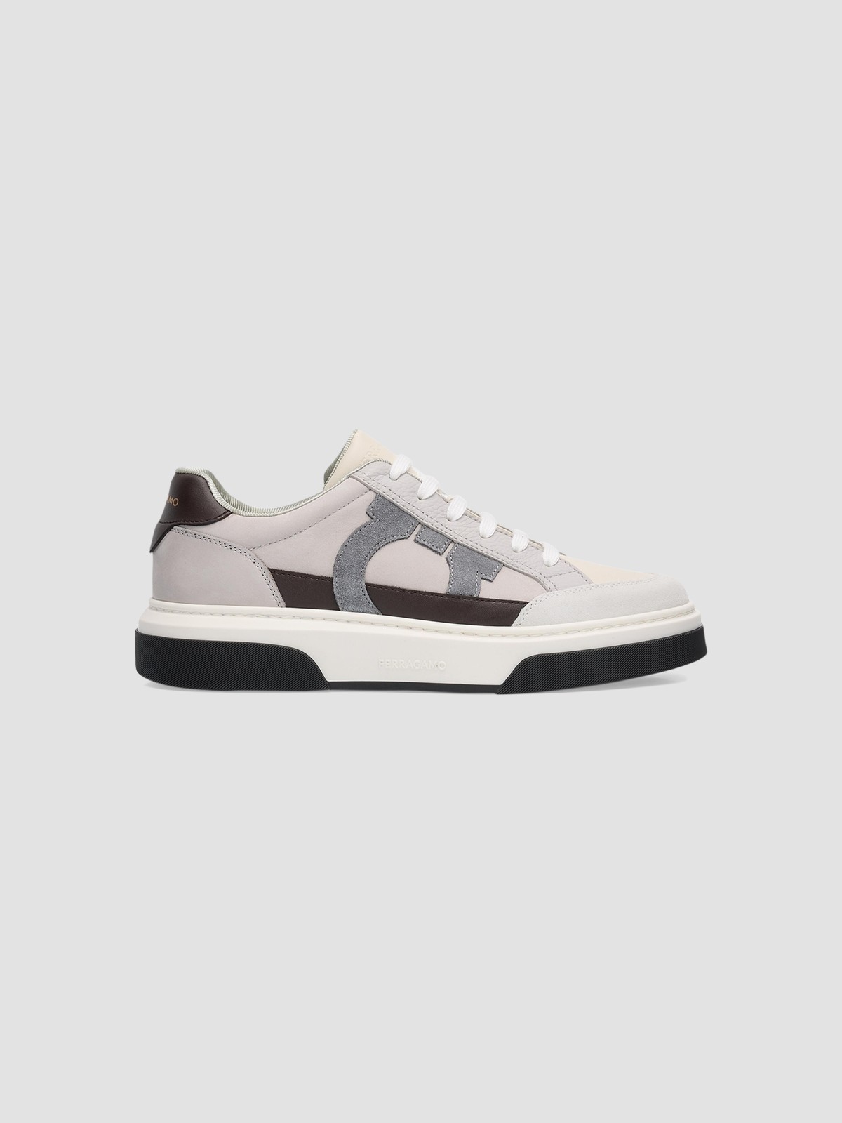 Cassina Gancini Leather Low-Top Sneakers