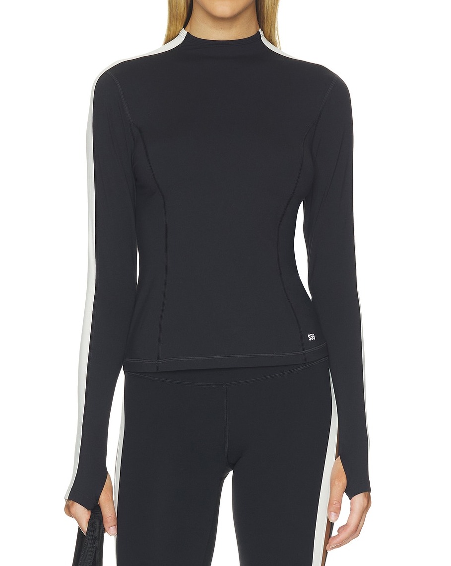 Isabelle Airweight Lite Mock Neck Baselayer Top