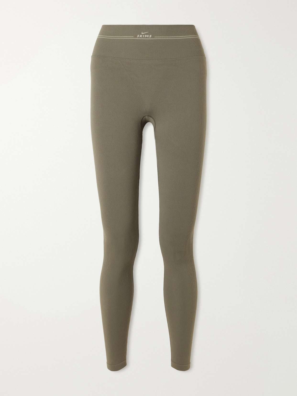 + Nike ribbed stretch leggings