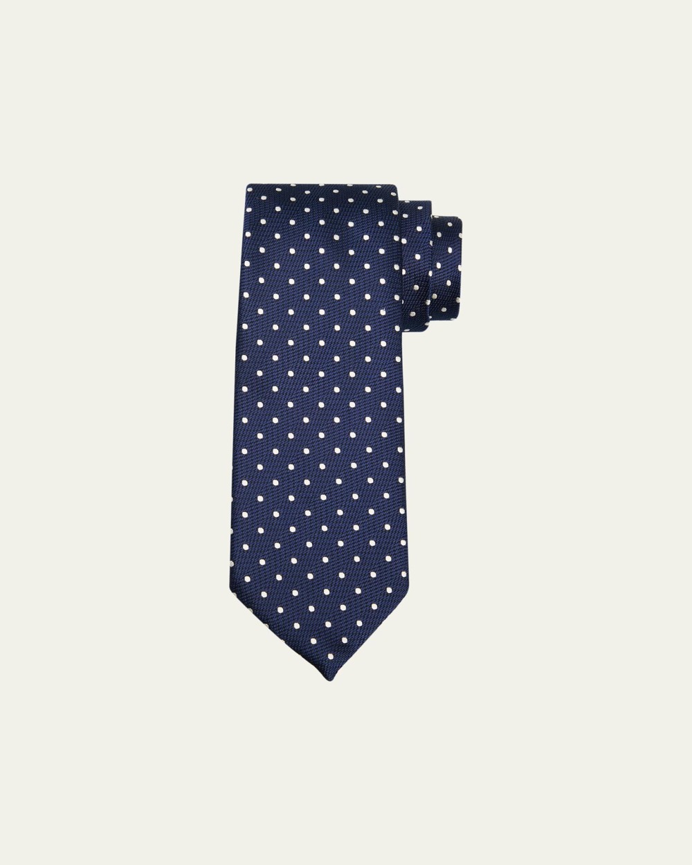 Men's Polka Dot Silk Tie