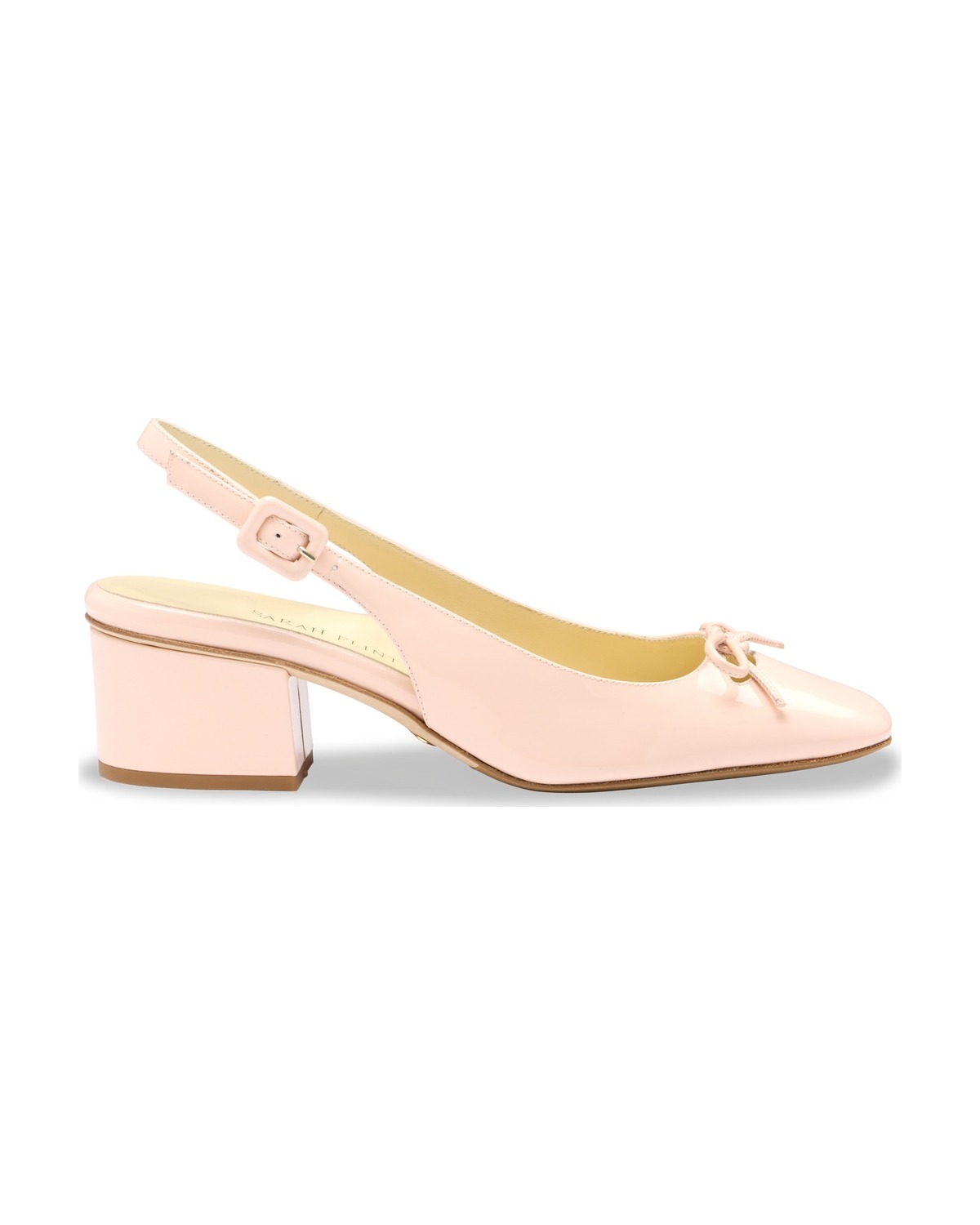 Perfect Kendra 45 Slingbacks in Light Pink Patent