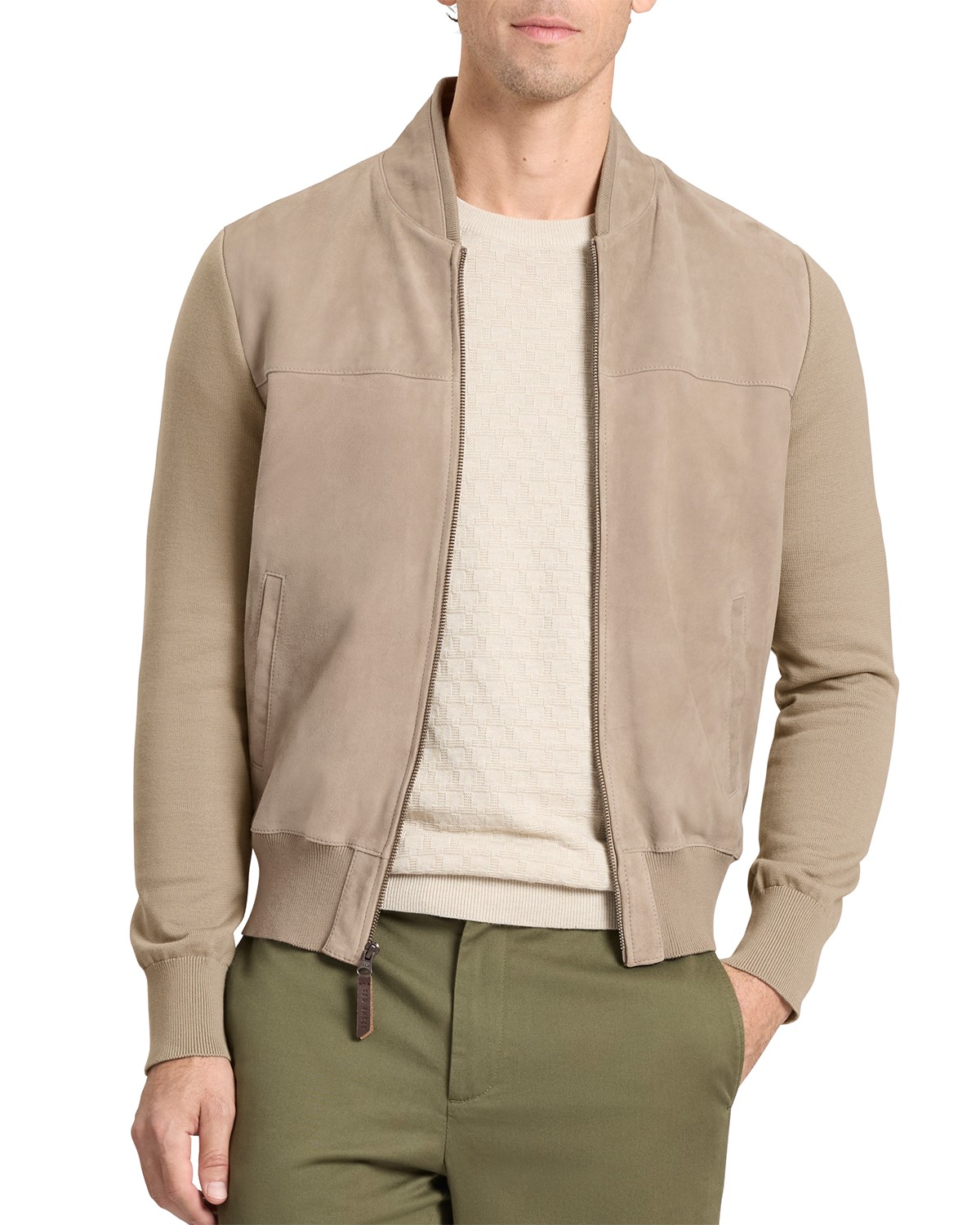 Wesley Suede Bomber