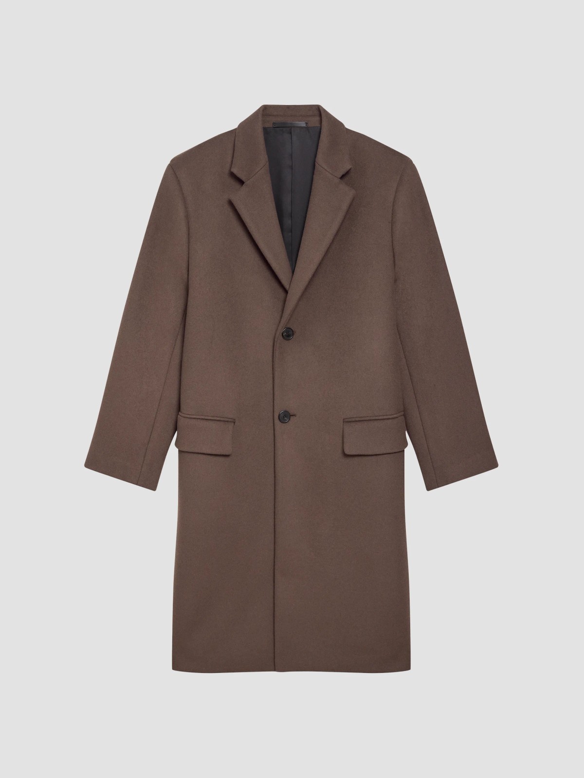 Plush Melton Longline Coat