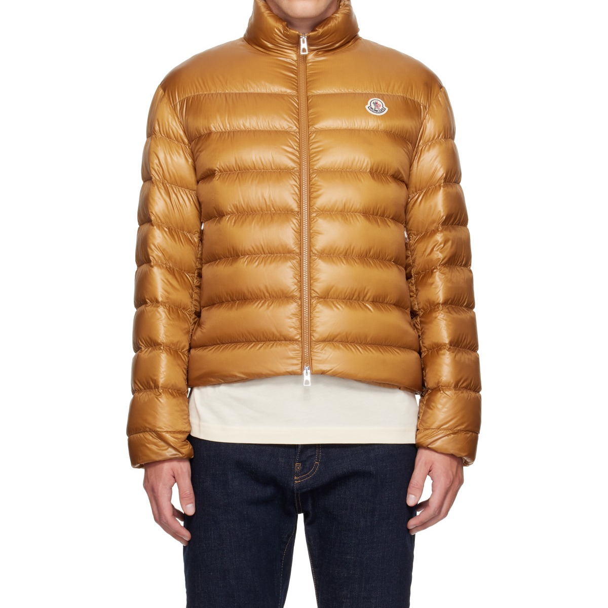 Gold Sergesta Packable Short Down Jacket