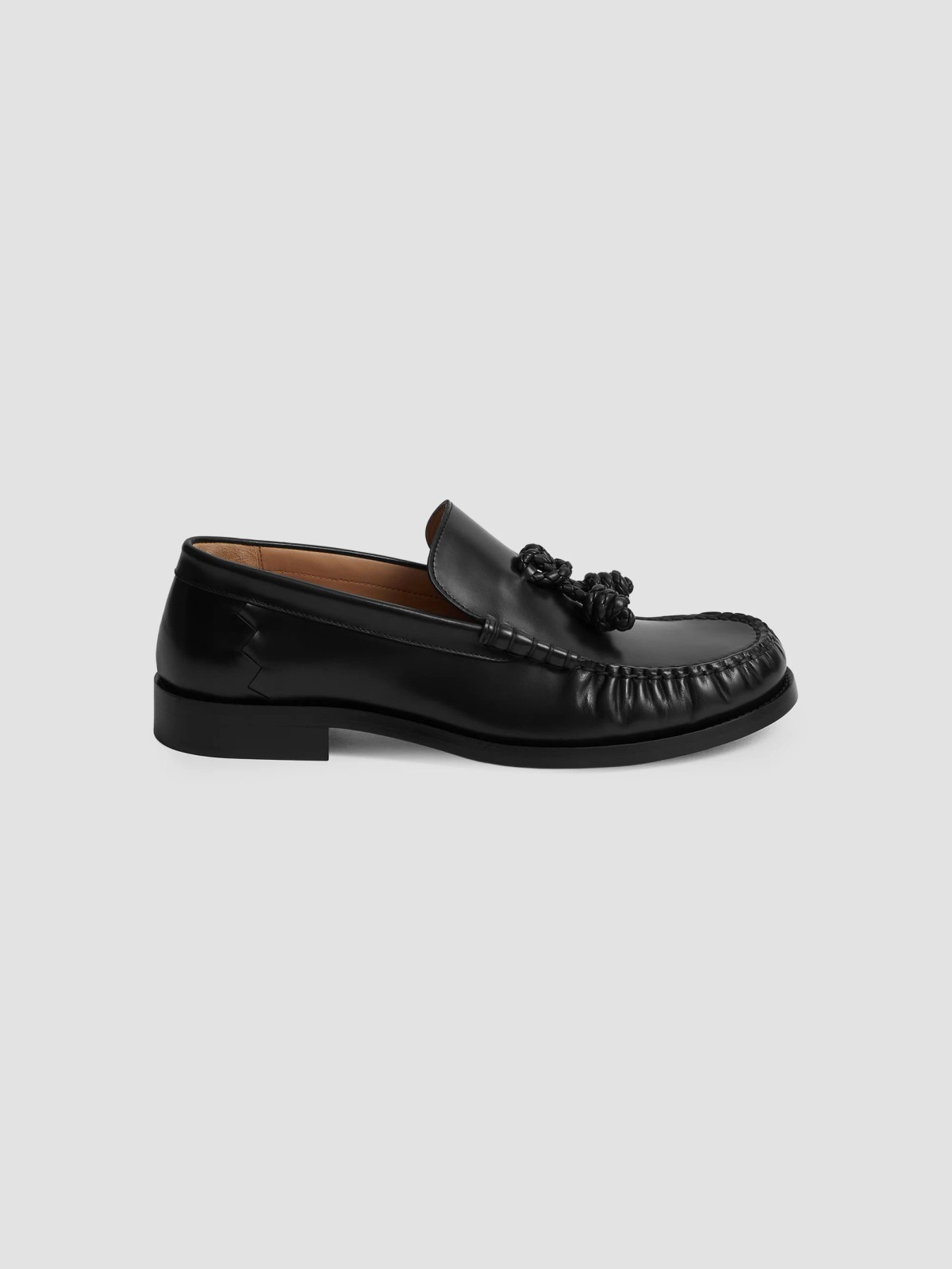 Ugo Coaxial Knot Leather Loafers