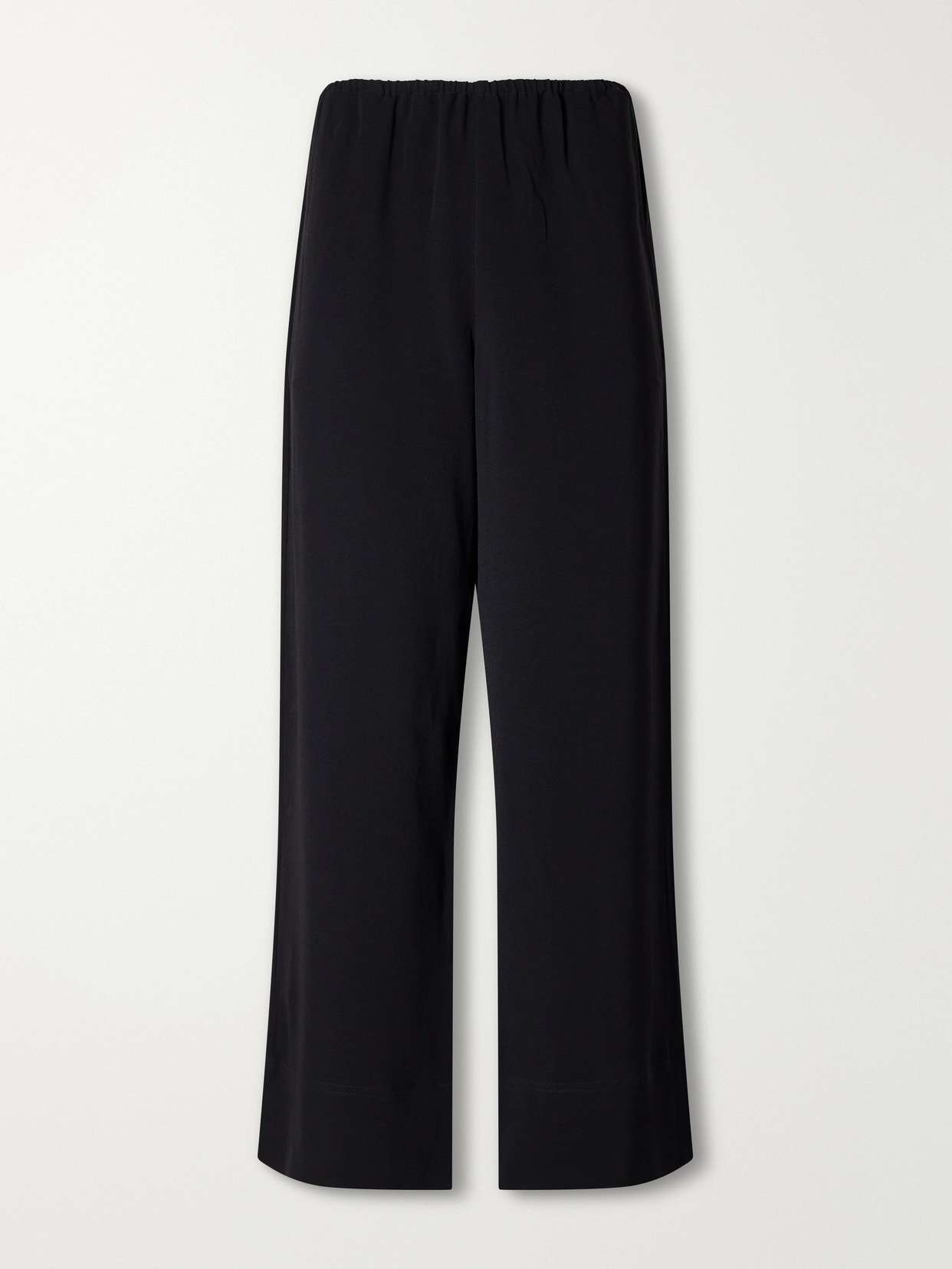 Lounge cady straight-leg pants