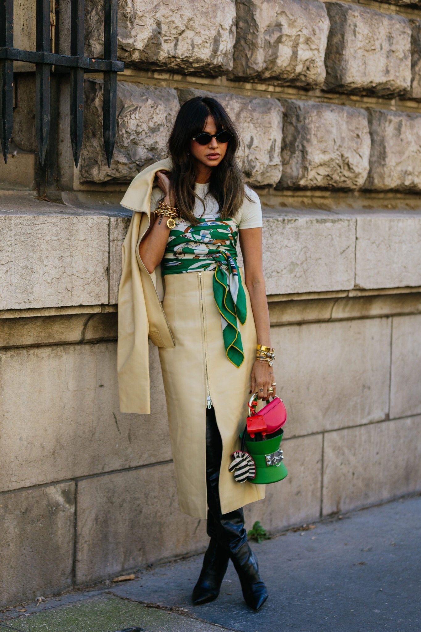 Silk Scarves And Scarf Tops