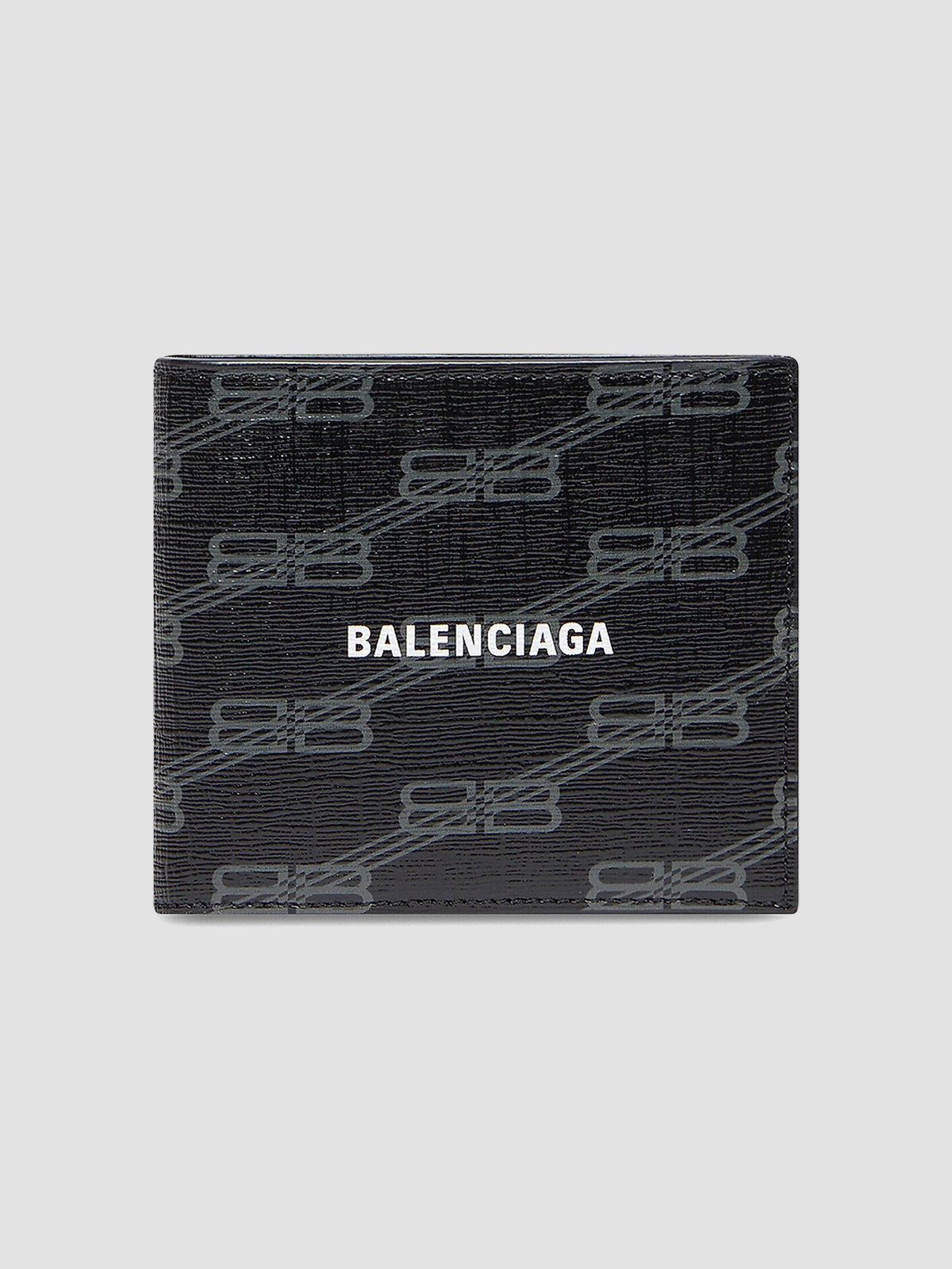 Signature Square Folded Wallet BB Monogram Coated Canvas