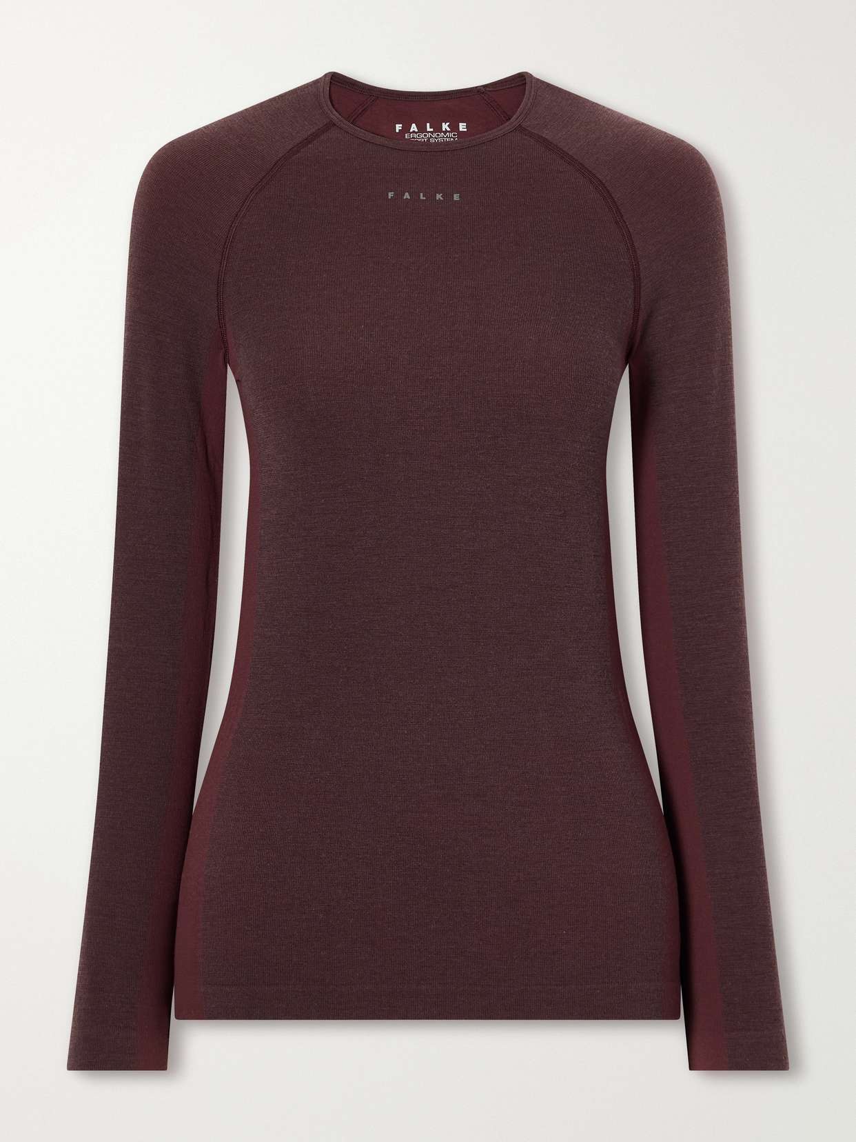 Thermozone ribbed jersey base layer